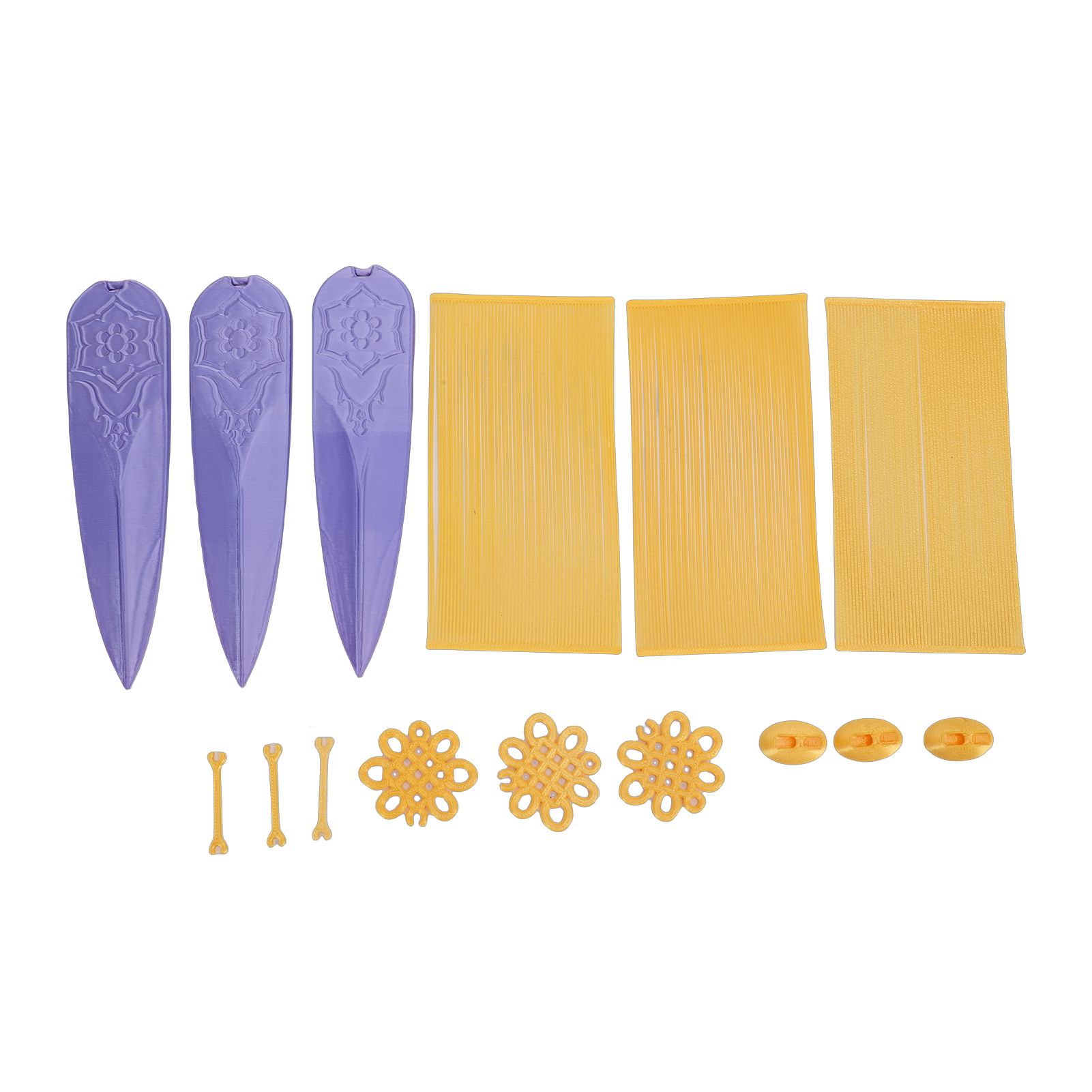 3PCS Darts Knots Props PLA 3D Printed Collectible Cosplay Costume Dart Prop view 3