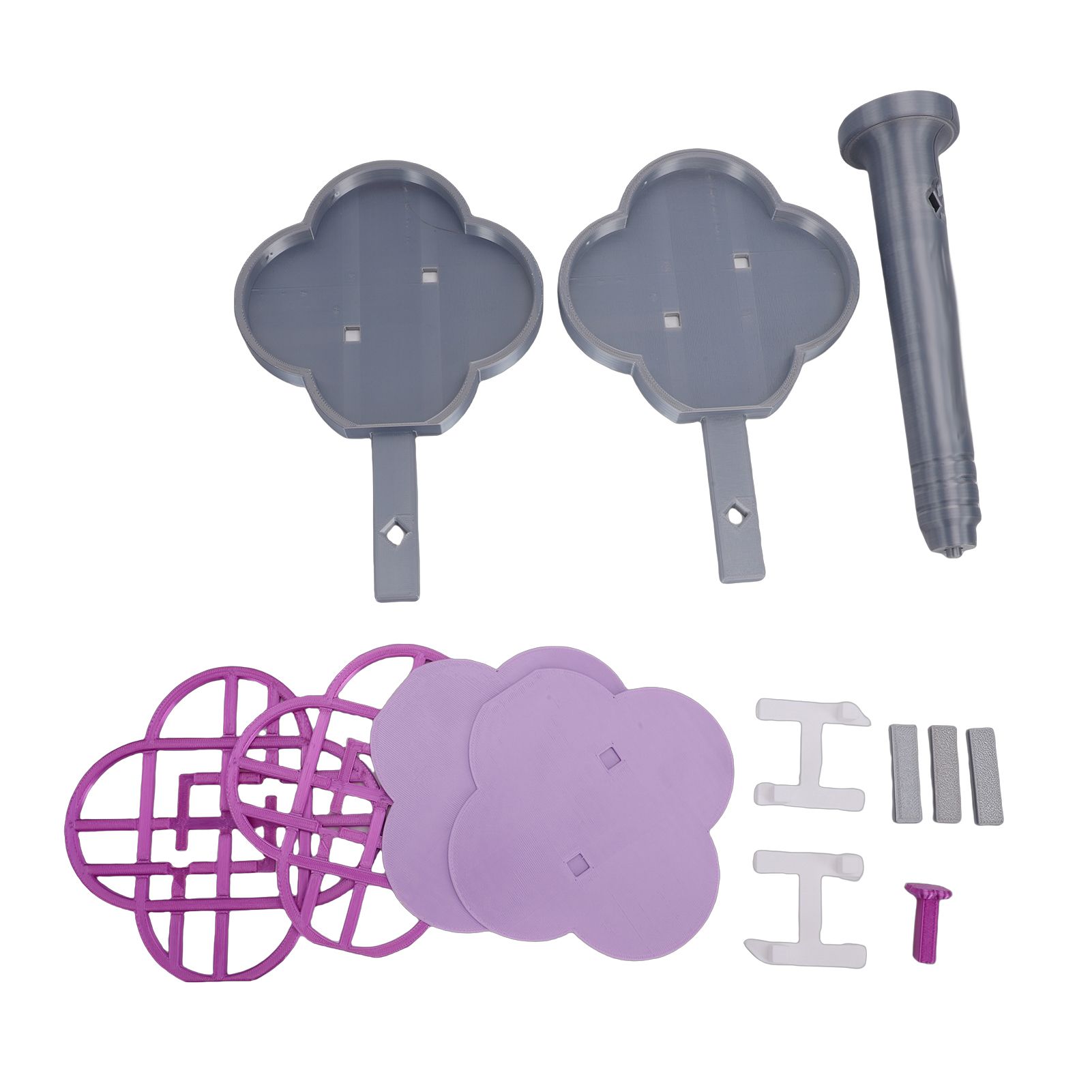Anime Demon Costume Cheering Wand Multifunctional Cosplay Purple Luminous view 3