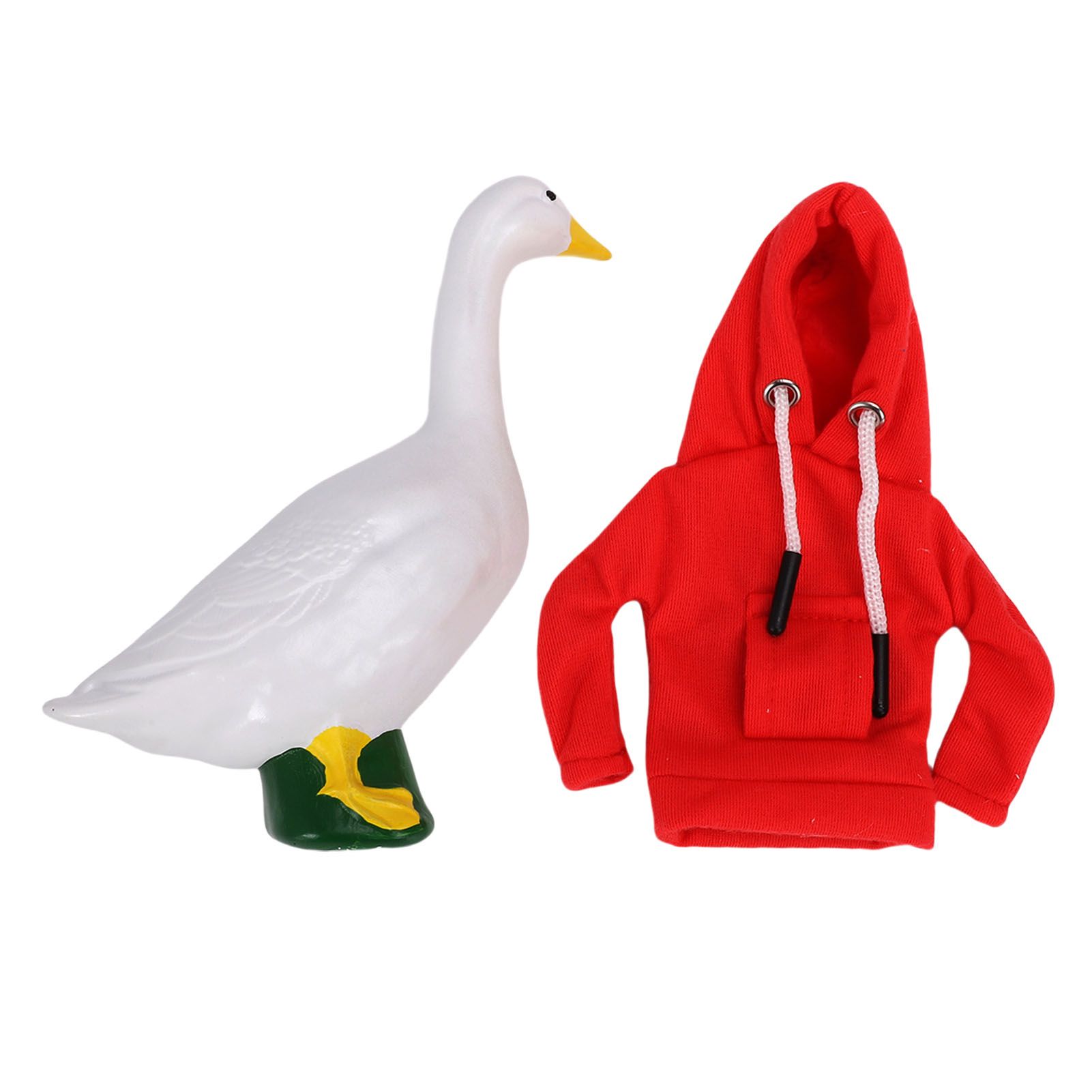7 Inch Desk Goose Outfits Funny Mini Porch Goose Costume Decor Desk Geese view 3