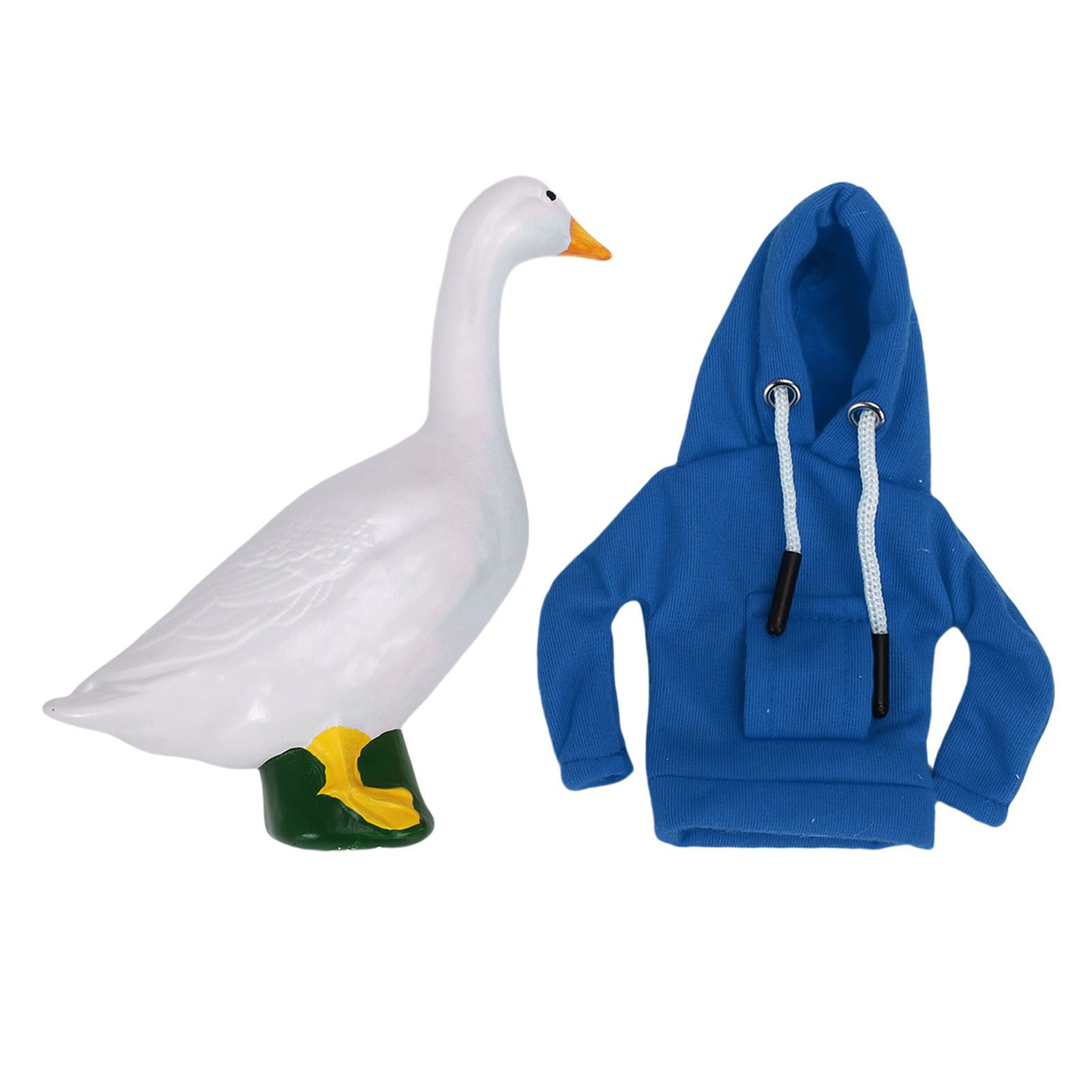 7 Inch Desk Goose Outfits Funny Mini Porch Goose Costume Decor Desk Geese view 3