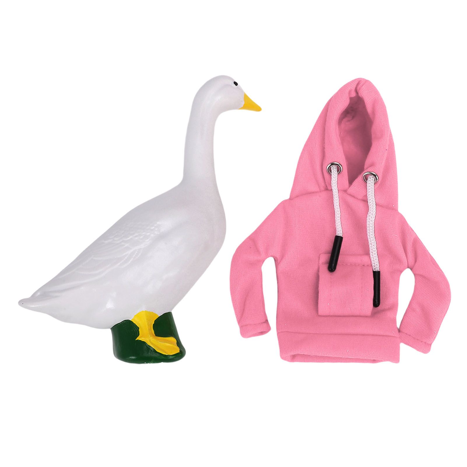 7 Inch Desk Goose Outfits Funny Mini Porch Goose Costume Decor Desk Geese view 3
