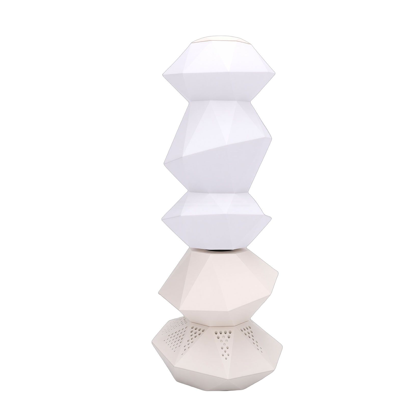 Bluetooth Speaker Ambient Light Multicolor Changing Bedside Lamp 360 Degree view 9