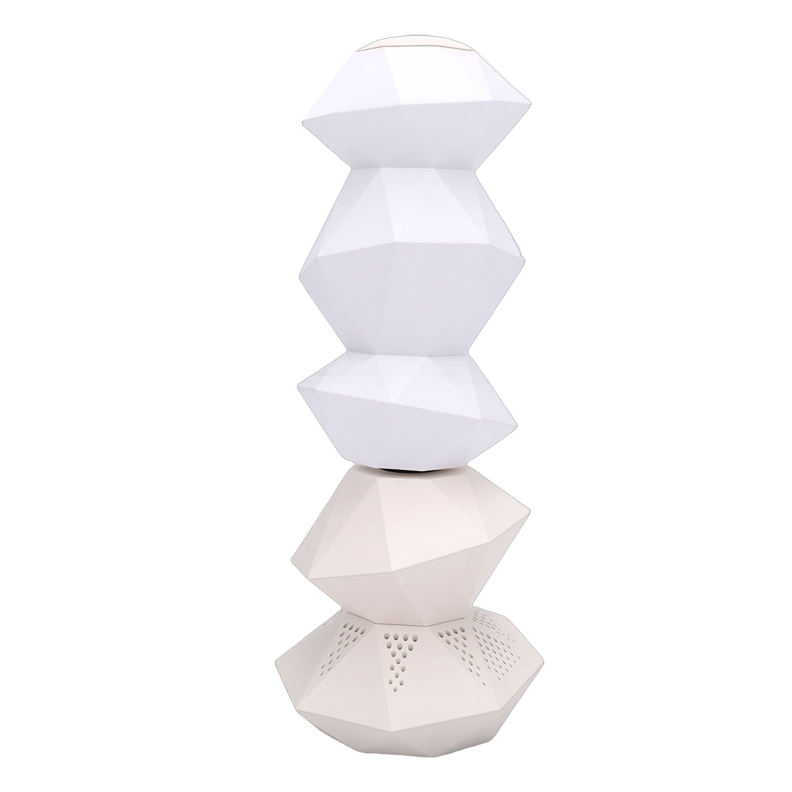 Bluetooth Speaker Ambient Light Multicolor Changing Bedside Lamp 360 Degree view 11