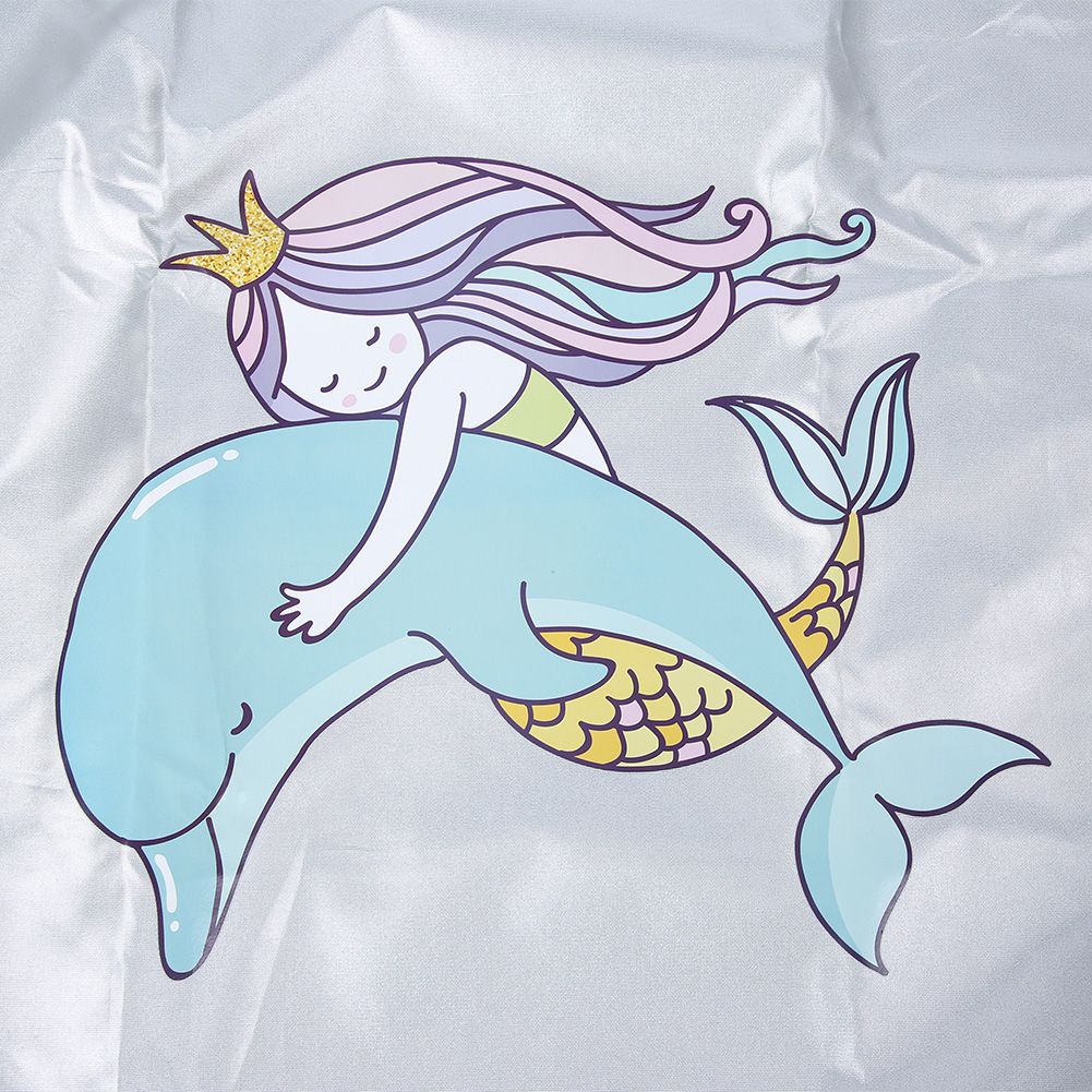 Cartoon Oxford Cloth Washing Machine Cover Waterproof Upper Open Dual Use Dust view 11