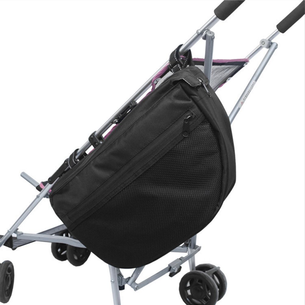 Large Capacity Wheelchair Baby Stroller Hanging Storage Bag Organizer view 5
