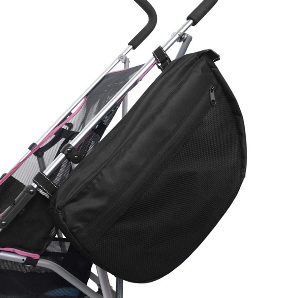 Large Capacity Wheelchair Baby Stroller Hanging Storage Bag Organizer view 6