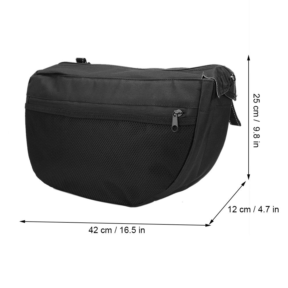 Large Capacity Wheelchair Baby Stroller Hanging Storage Bag Organizer view 10