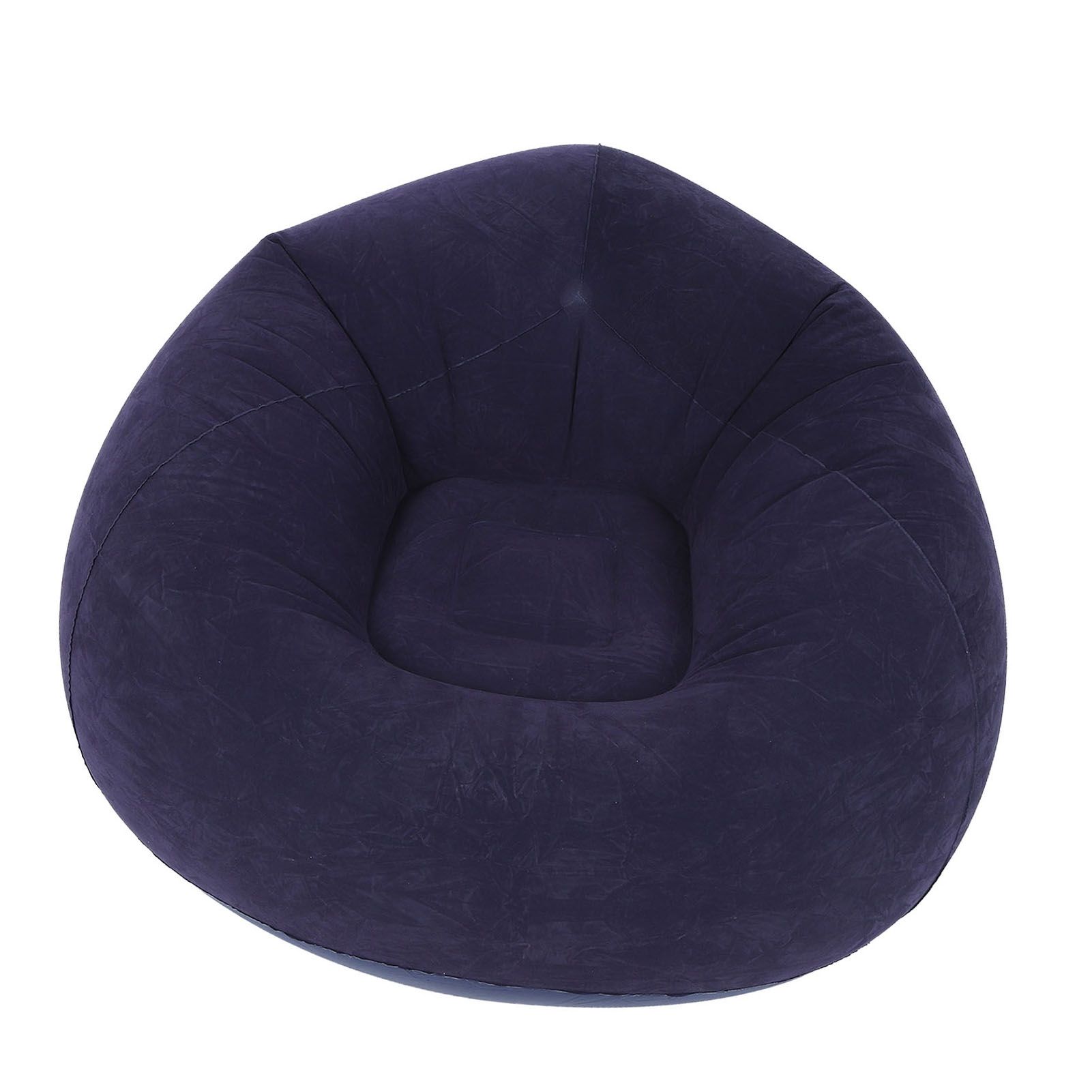 Ultra Soft Inflatable Single Spherical Sofa Chair for Dorm Room Outdoor Travel view 3