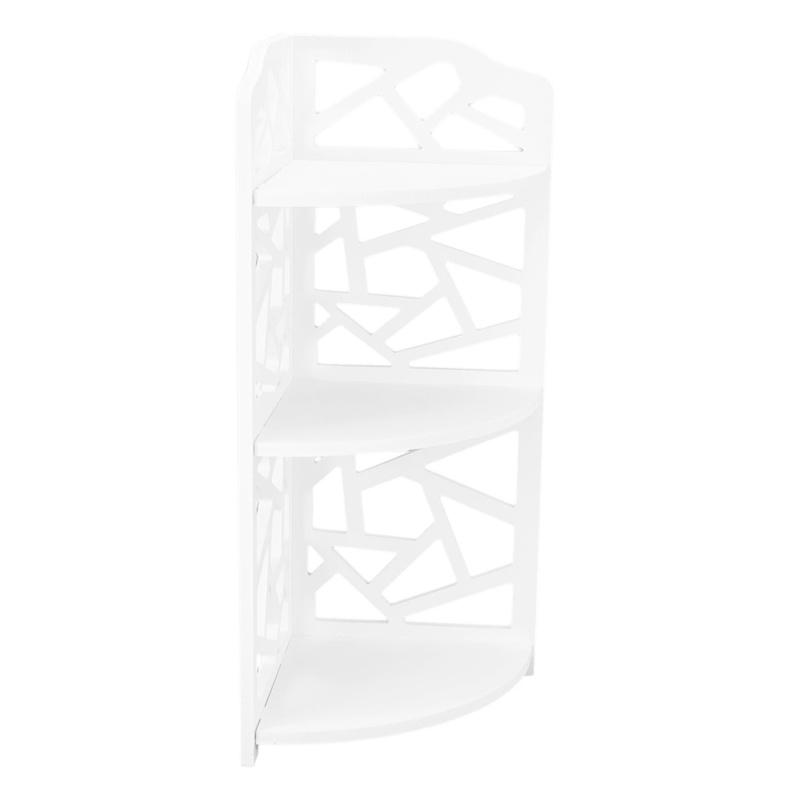 3 Tier Small Corner Shelves Plant Standing Rack for Small Spaces Bathroom — image 1