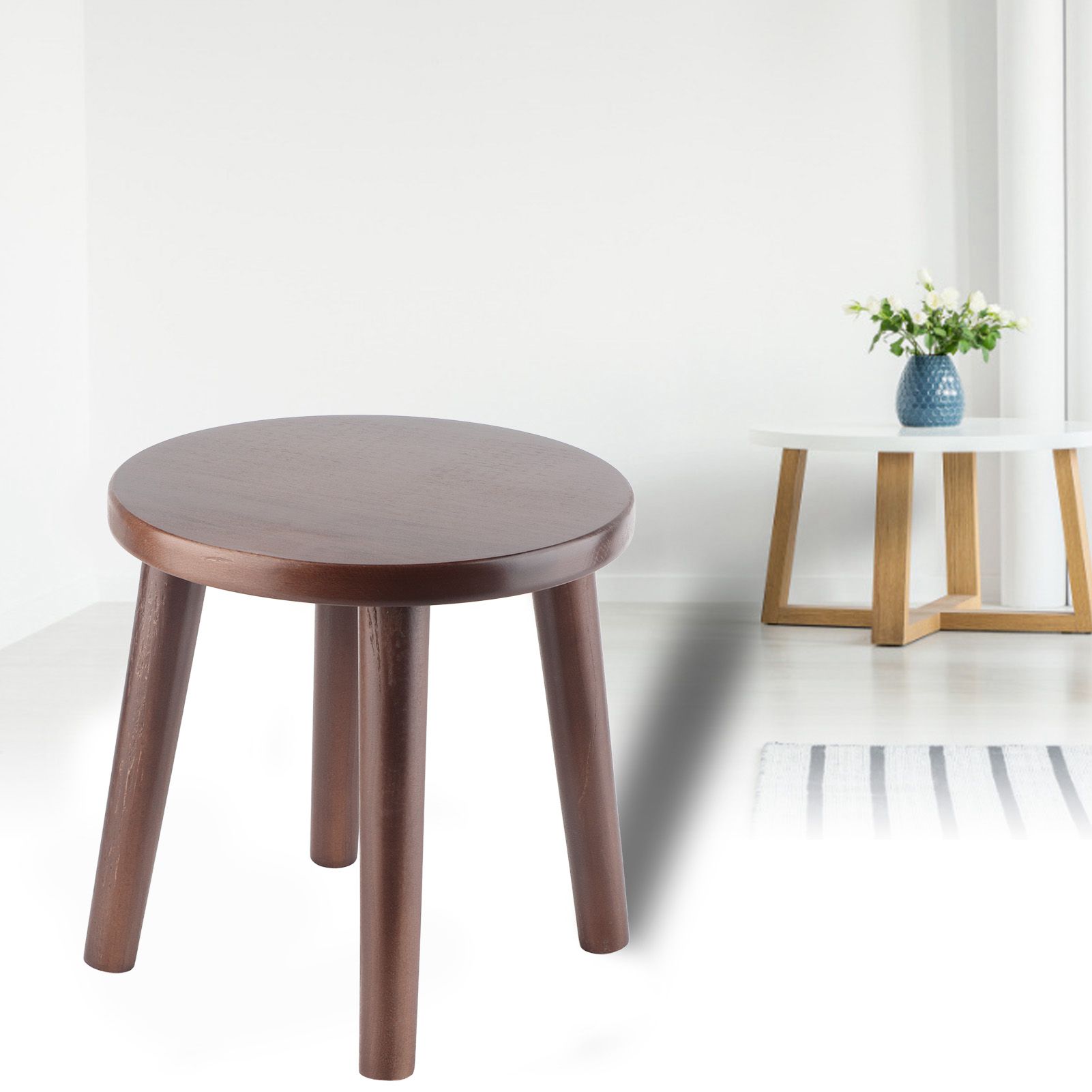 Multipurpose Household Wood Stools Cute Small Bench Child Seat DIY Furniture view 10