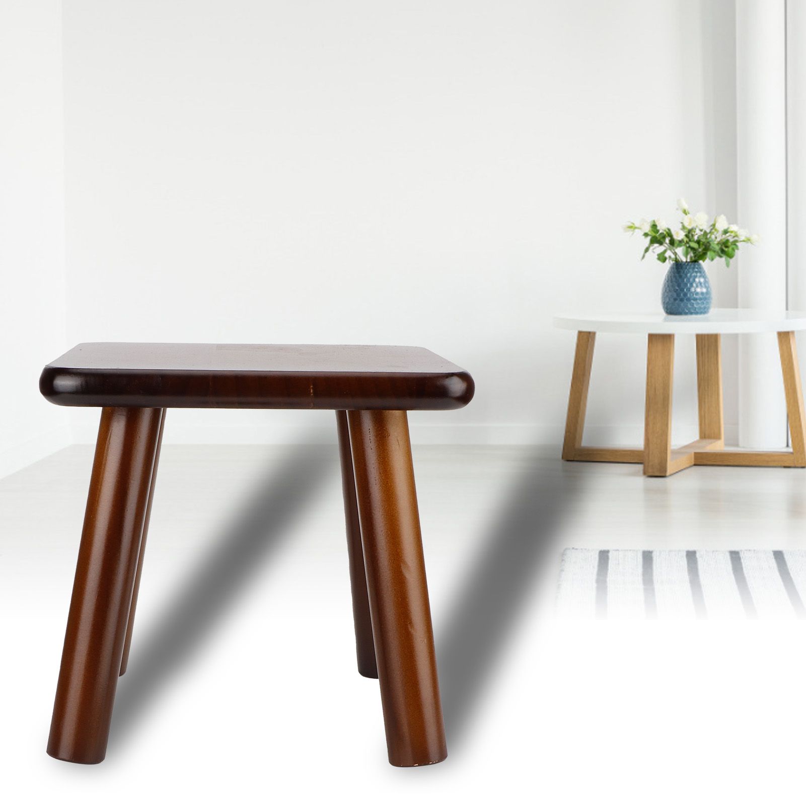 Multipurpose Household Wood Stools Cute Small Bench Child Seat DIY Furniture view 10