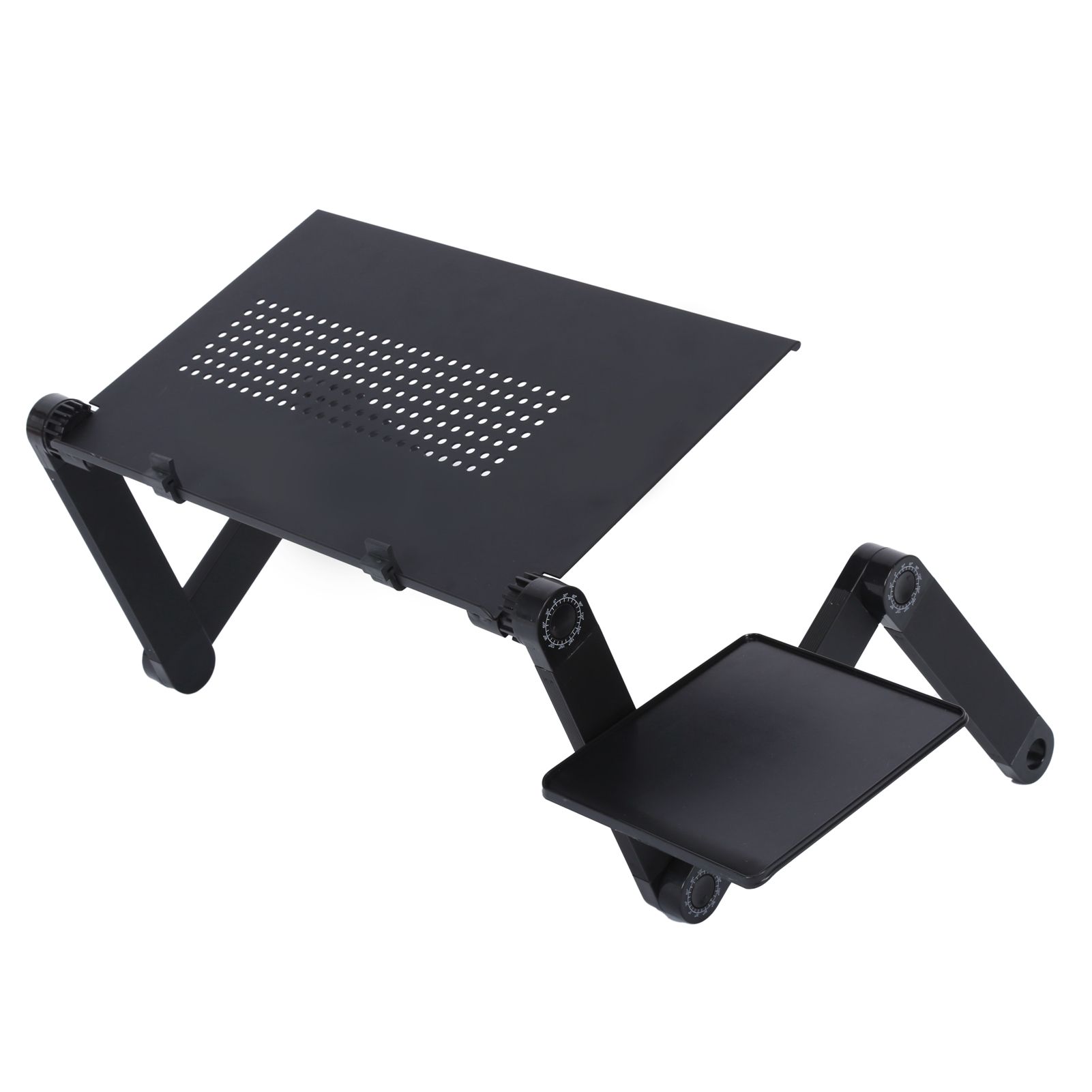 Laptop Desk with Mouse Board Portable Aluminum Alloy Adjustable Folding — image 1