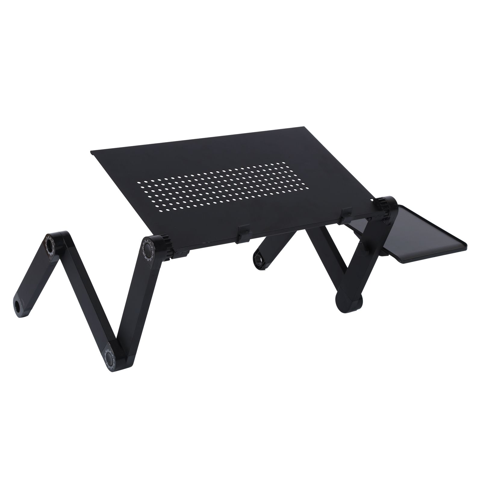 Laptop Desk with Mouse Board Portable Aluminum Alloy Adjustable Folding view 3