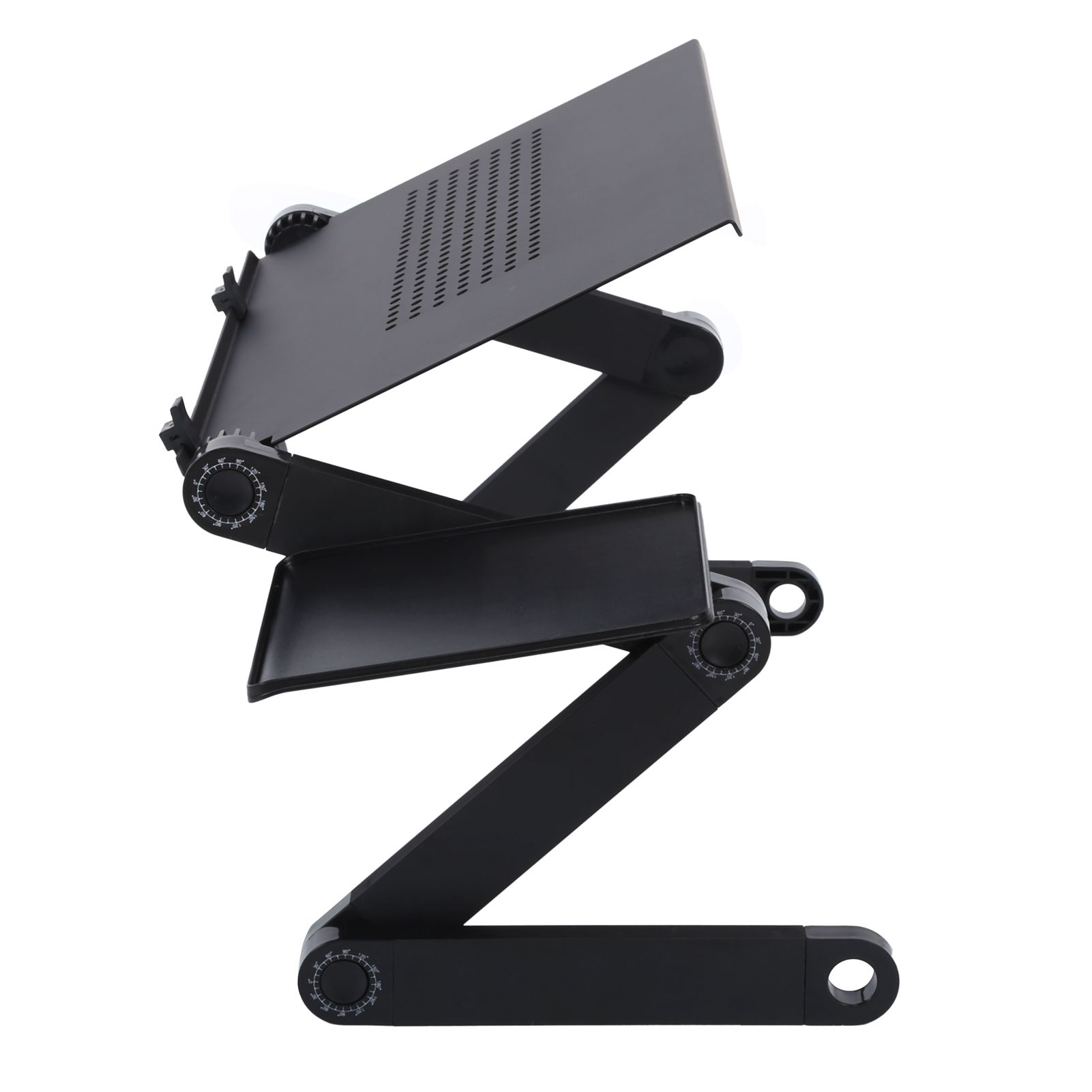 Laptop Desk with Mouse Board Portable Aluminum Alloy Adjustable Folding view 5