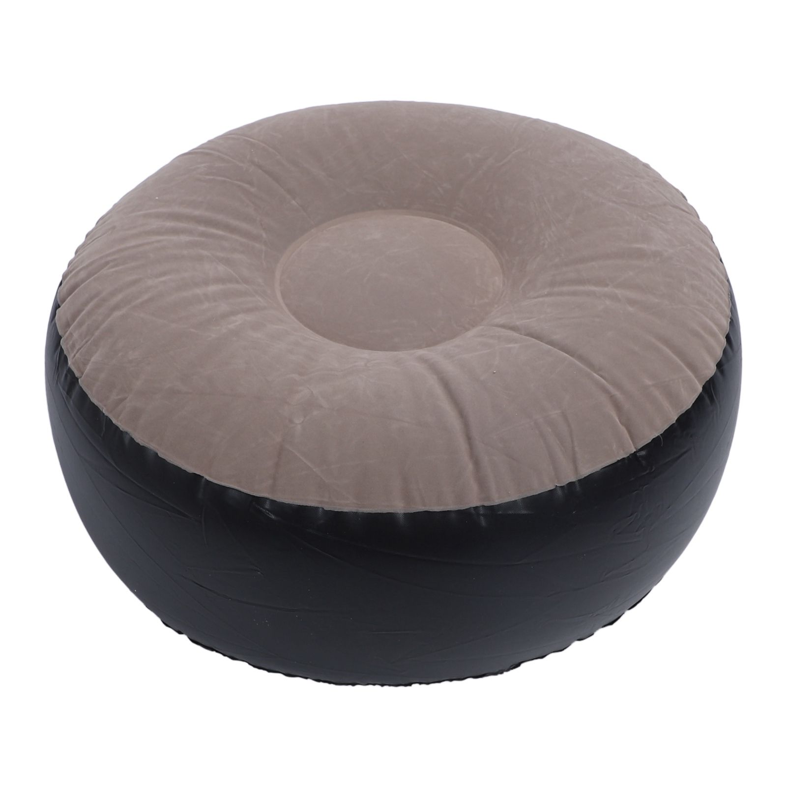 Inflatable Flocking Stool Multipurpose Lightweight Portable Ergonomic Design