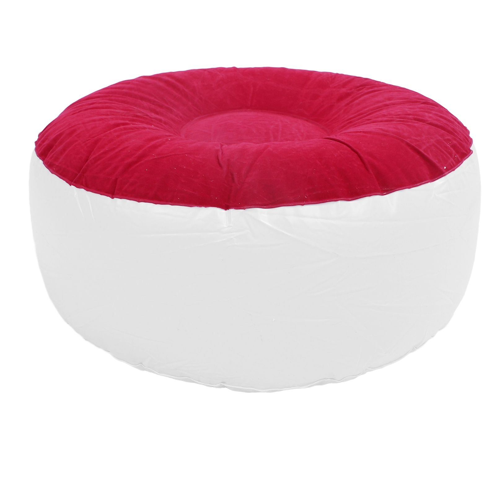 Inflatable Flocking Stool Multipurpose Lightweight Portable Ergonomic Design