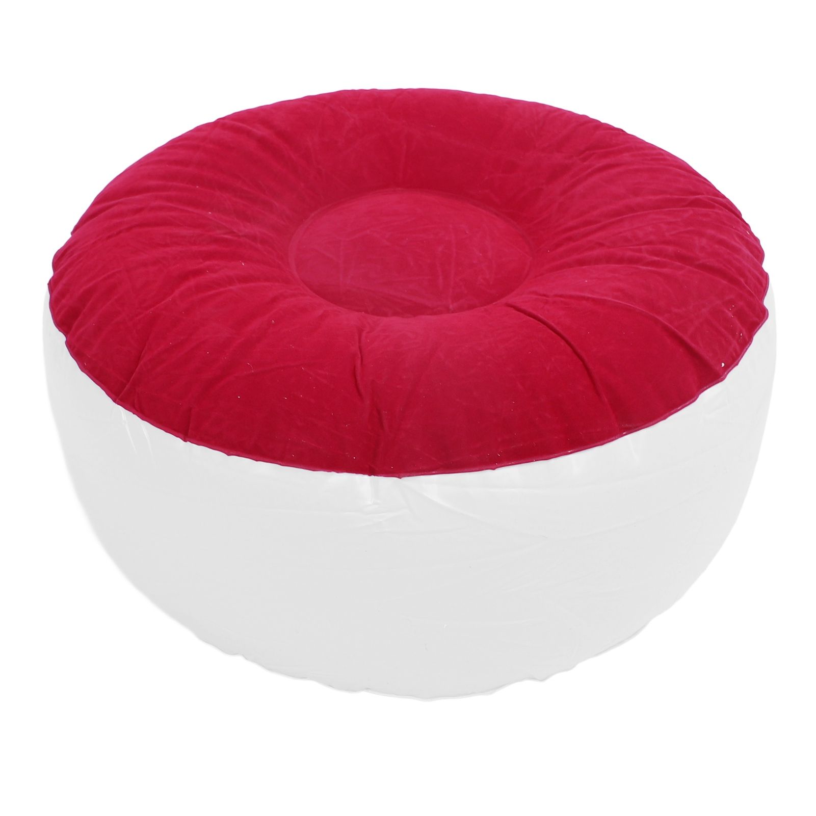 Inflatable Flocking Stool Multipurpose Lightweight Portable Ergonomic Design view 3