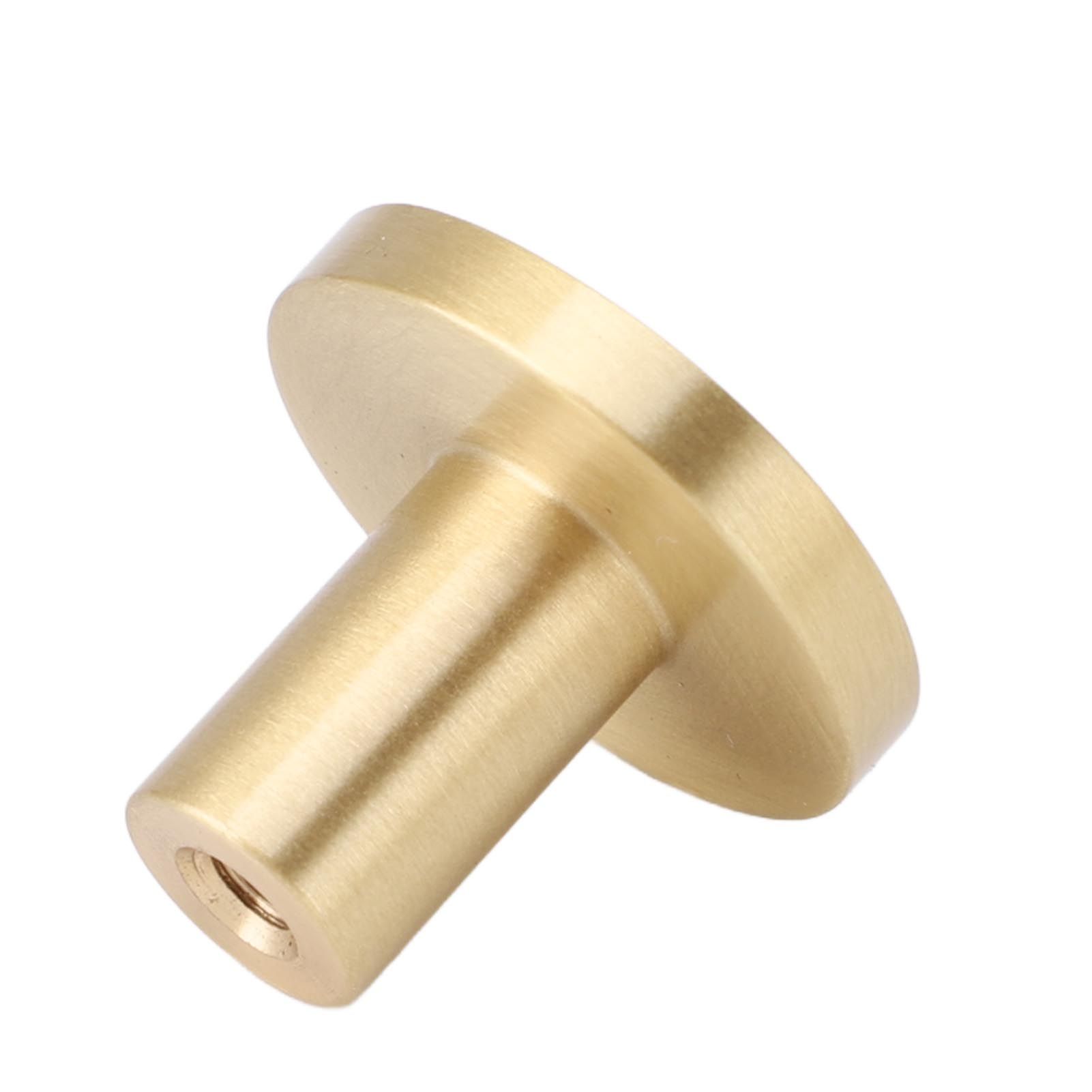 12 Pack Gold Cabinet Knobs Zinc Alloy Drawer Knobs Cabinet Knob Handles view 2