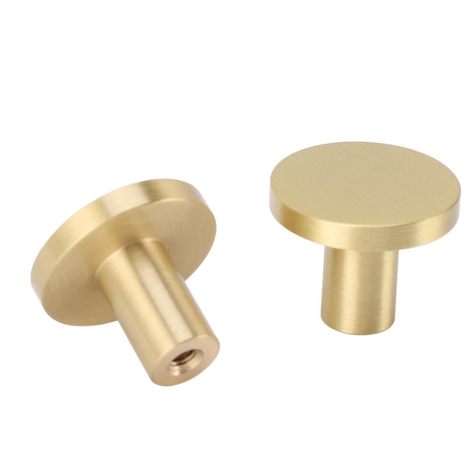 12 Pack Gold Cabinet Knobs Zinc Alloy Drawer Knobs Cabinet Knob Handles view 7