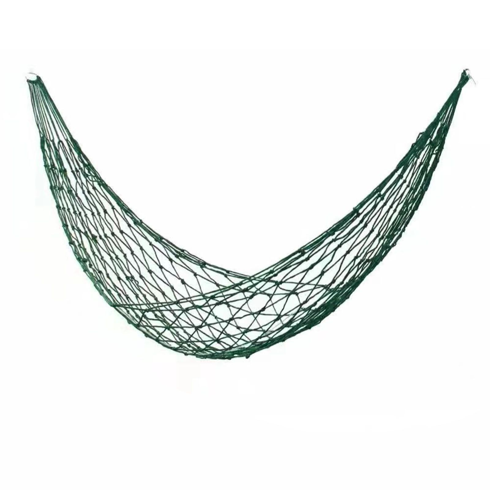 Mesh Rope Hammock Nylon 400lb Load Bearing Single Person Use Sleeping Hammock view 3