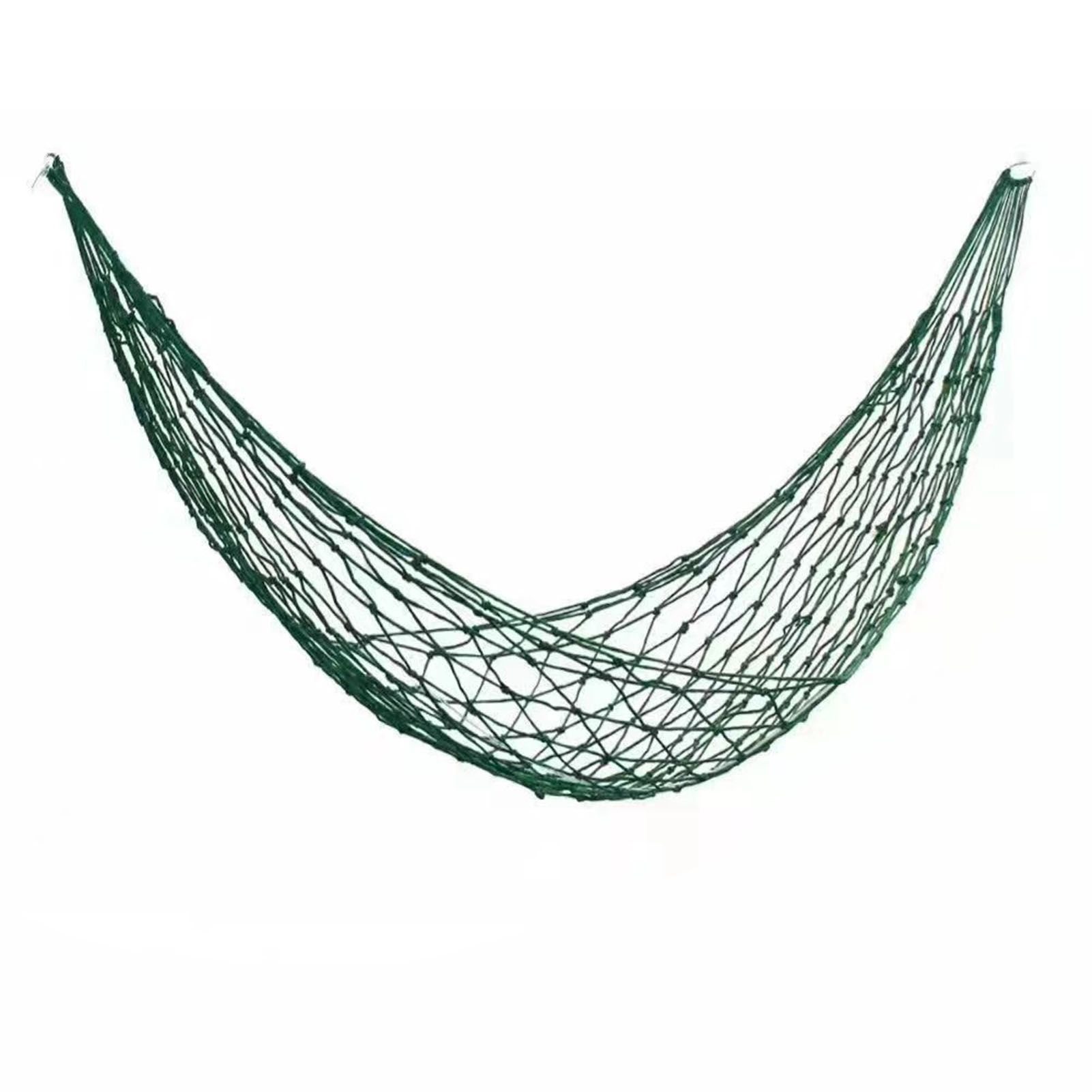 Mesh Rope Hammock Nylon 400lb Load Bearing Single Person Use Sleeping Hammock view 4