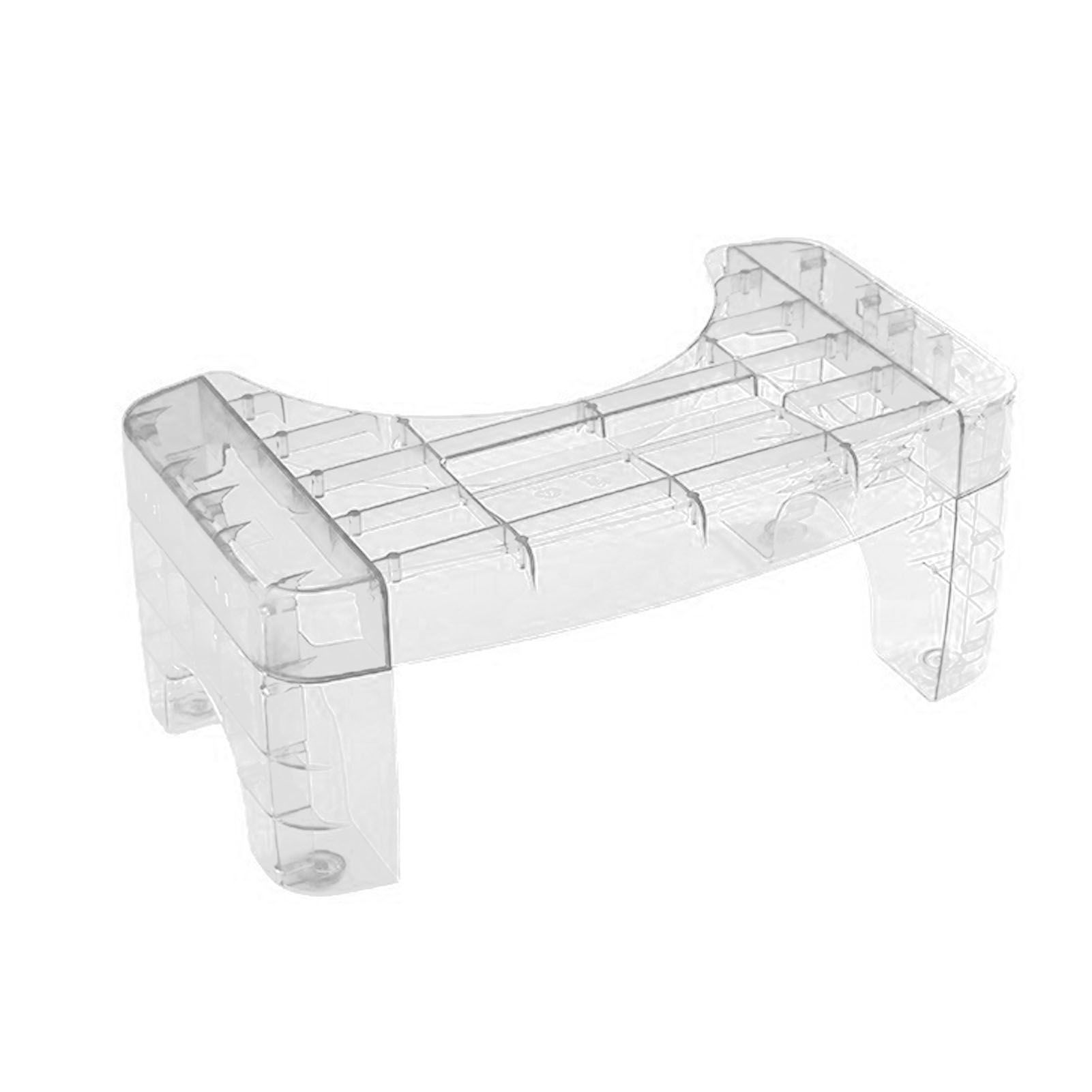 Toilet Foot Stool Transparent Prevent Slip Toilet Assistance Step Stool for view 4