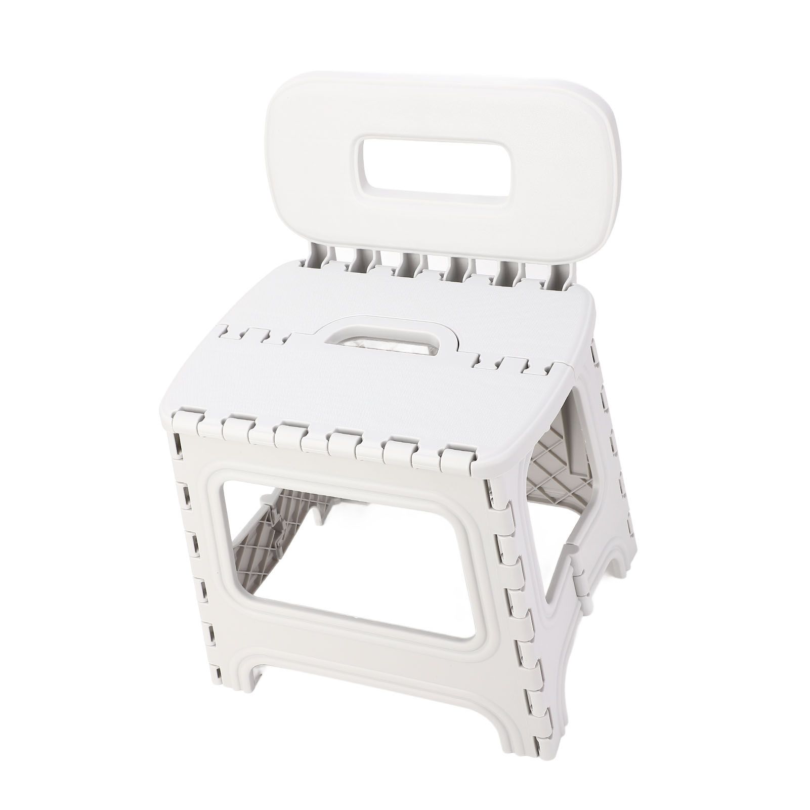 Folding Step Stool PP Thickened Portable Small Kids Step Stool with Handle for