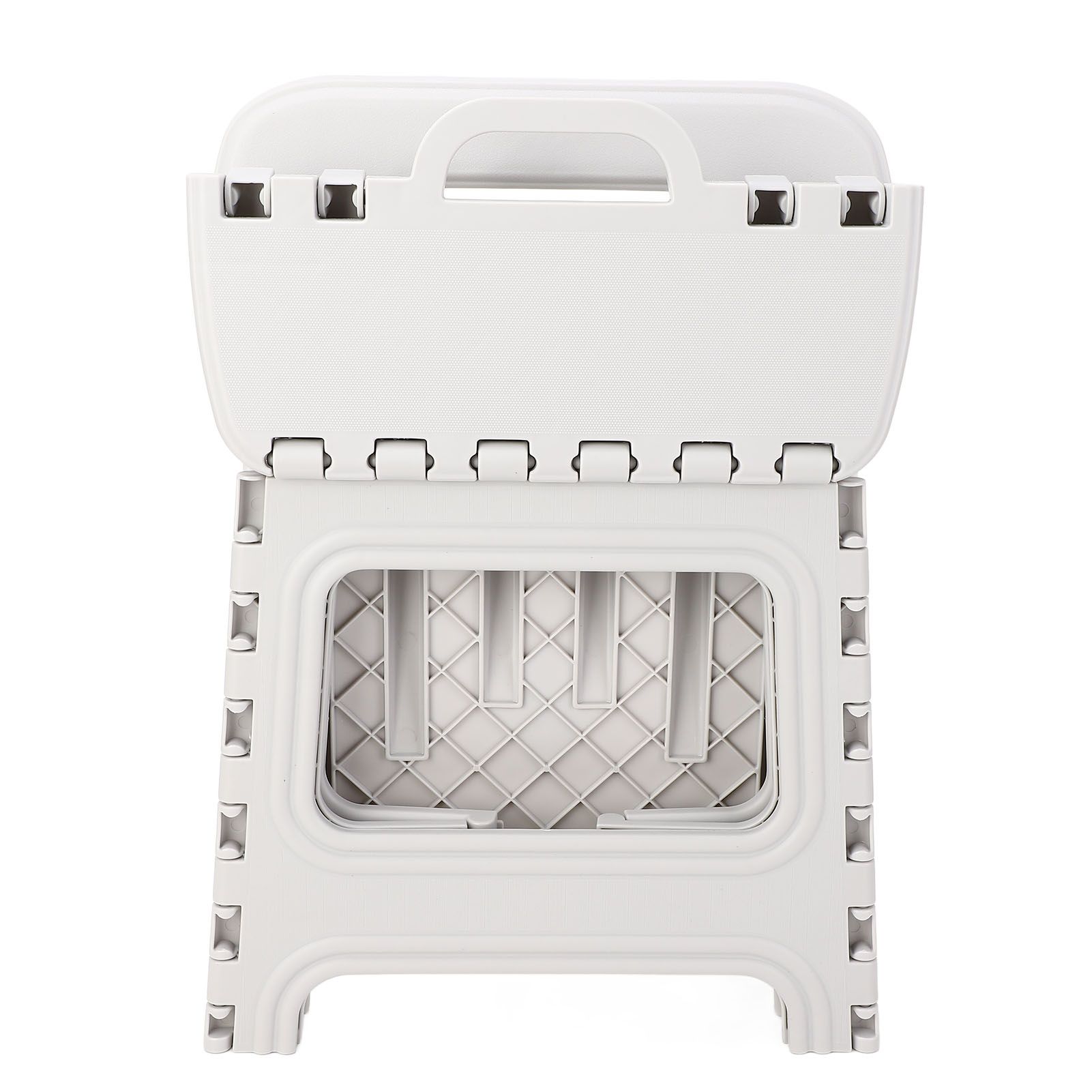 Folding Step Stool PP Thickened Portable Small Kids Step Stool with Handle for view 3