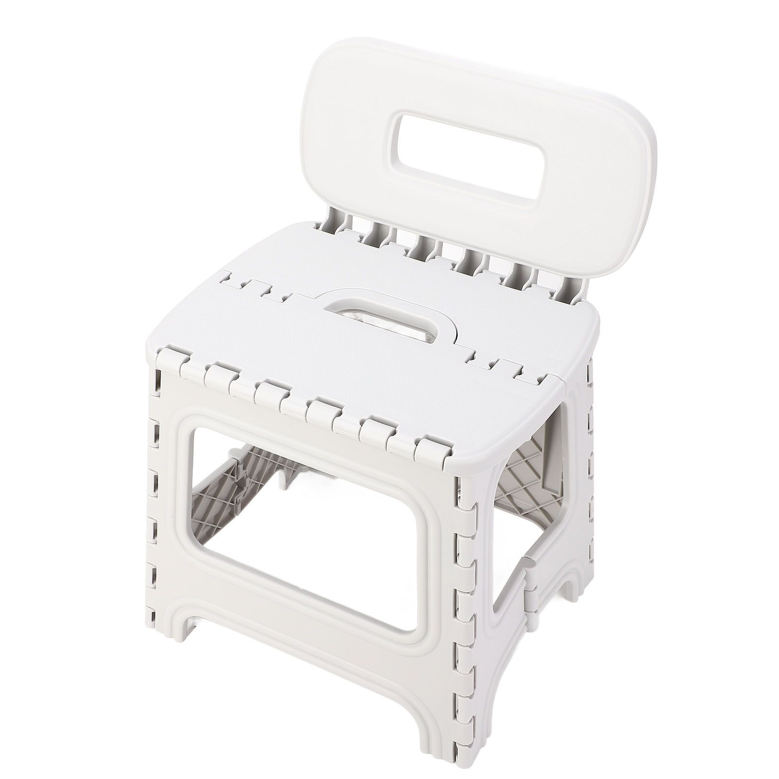 Folding Step Stool PP Thickened Portable Small Kids Step Stool with Handle for view 6