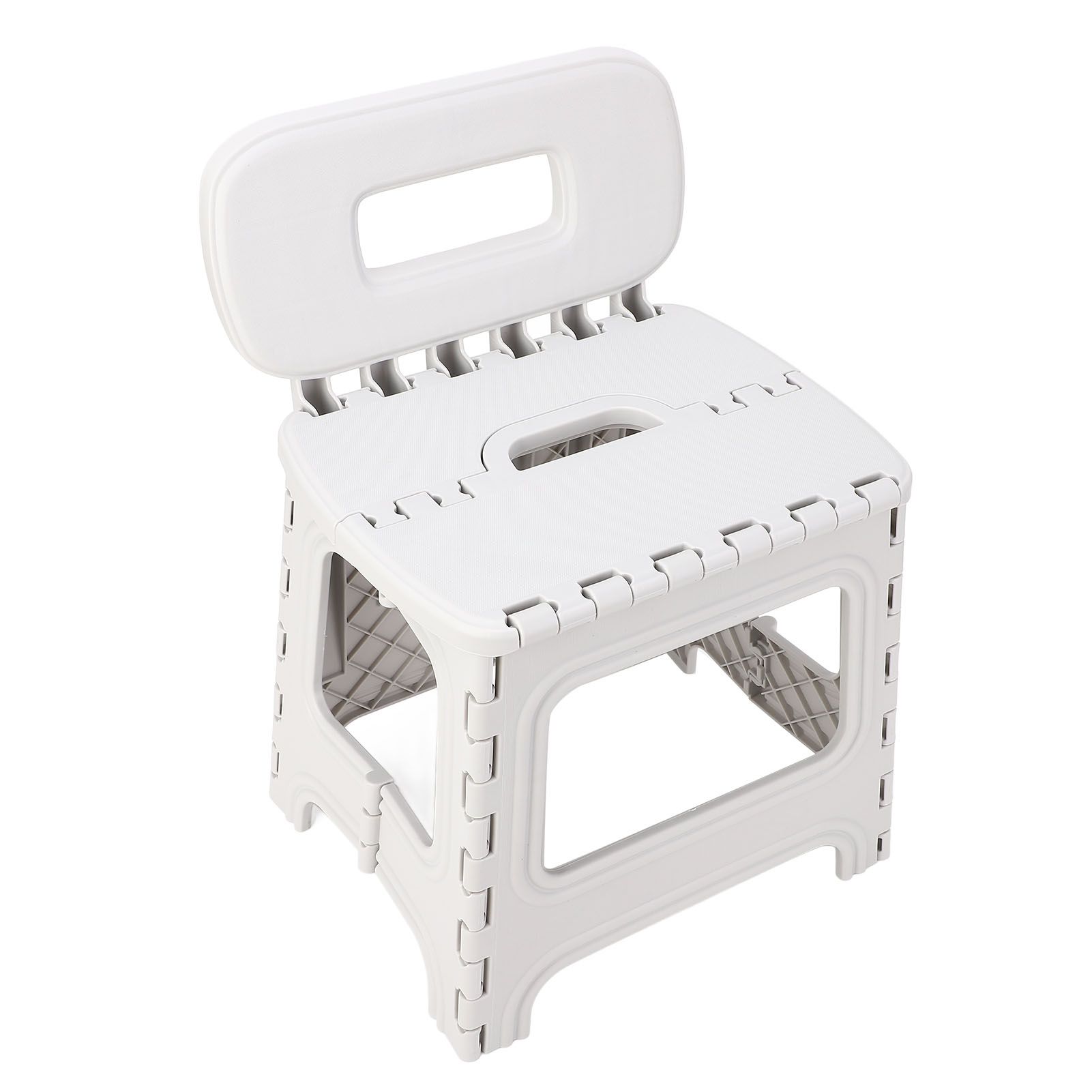 Folding Step Stool PP Thickened Portable Small Kids Step Stool with Handle for view 8