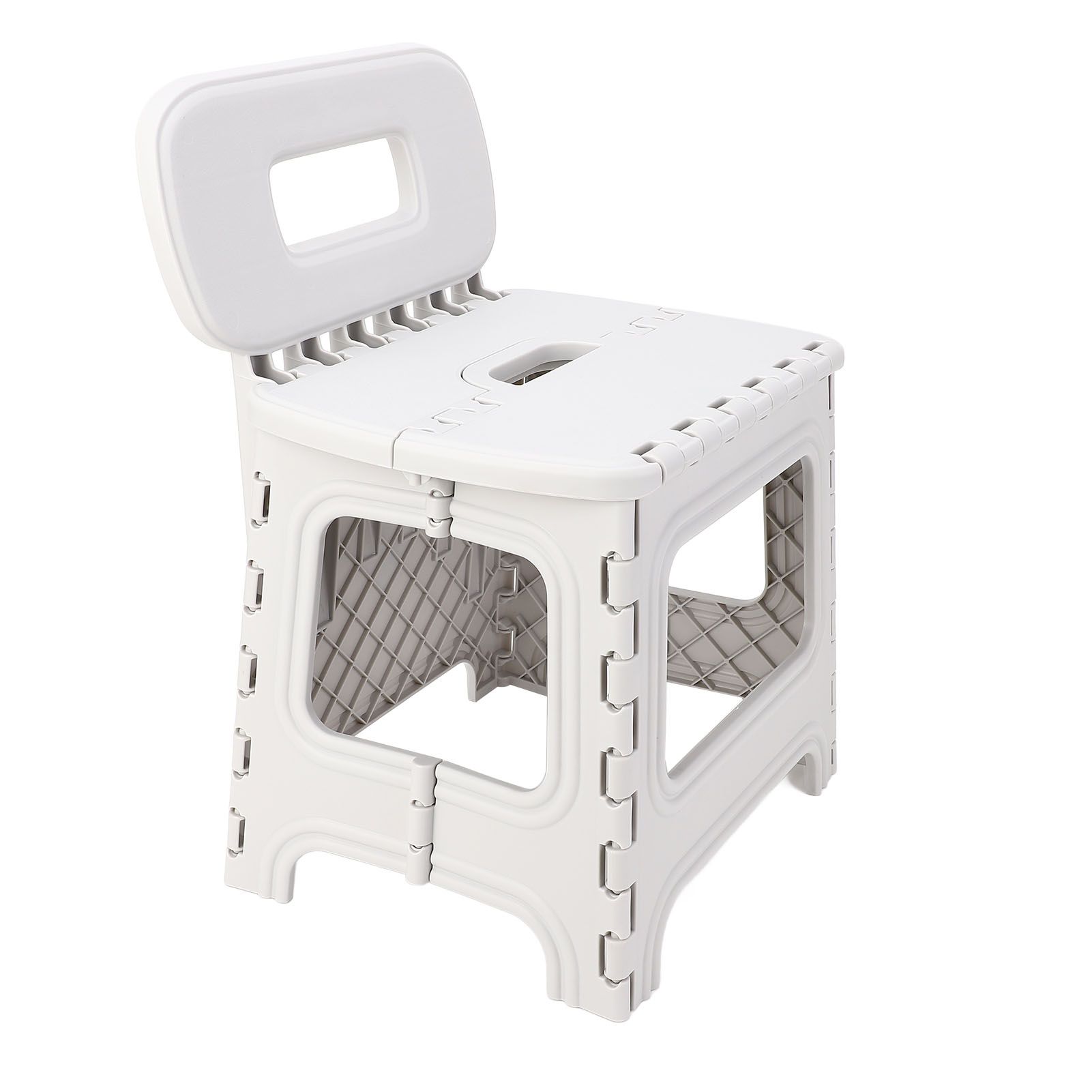 Folding Step Stool PP Thickened Portable Small Kids Step Stool with Handle for view 9