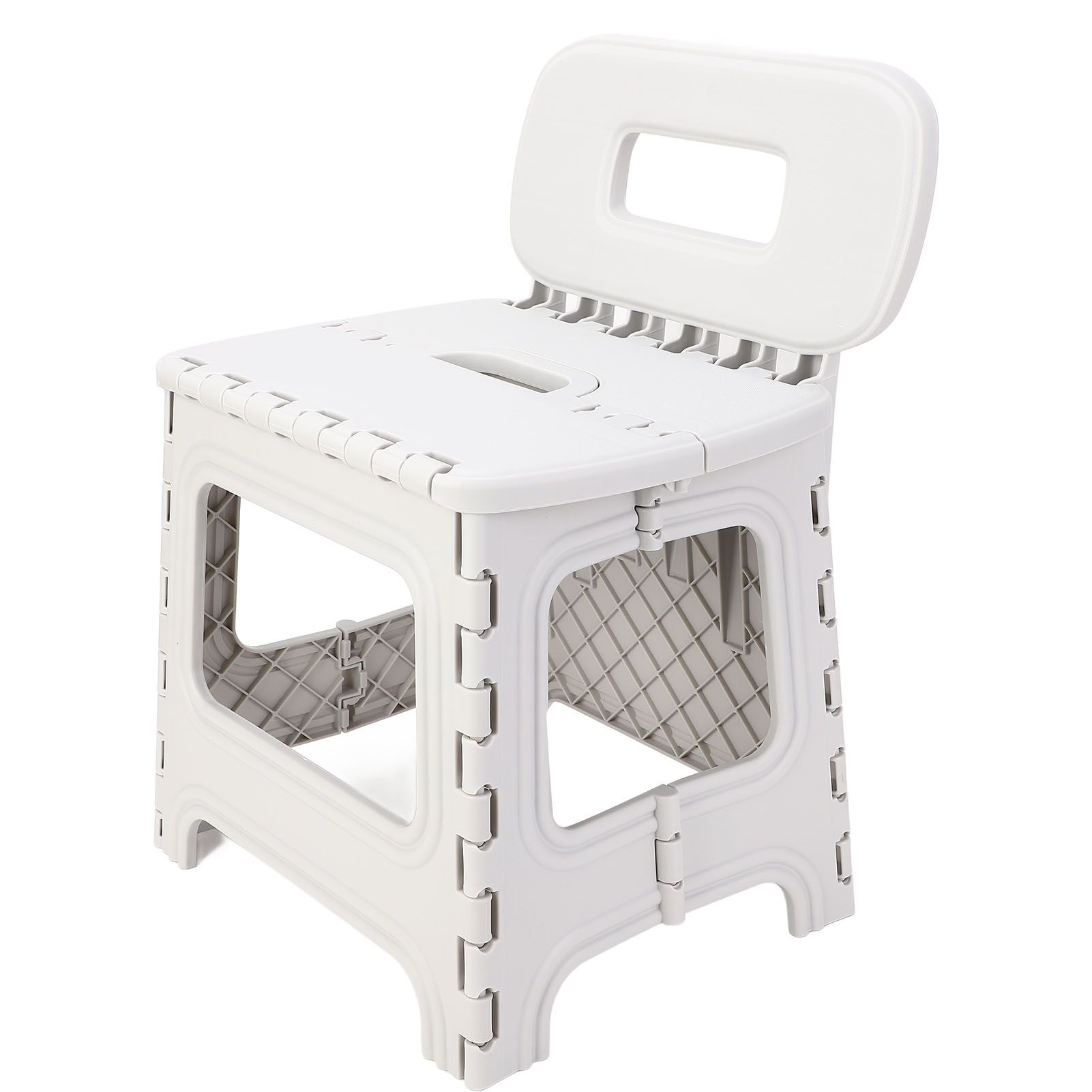 Folding Step Stool PP Thickened Portable Small Kids Step Stool with Handle for view 11