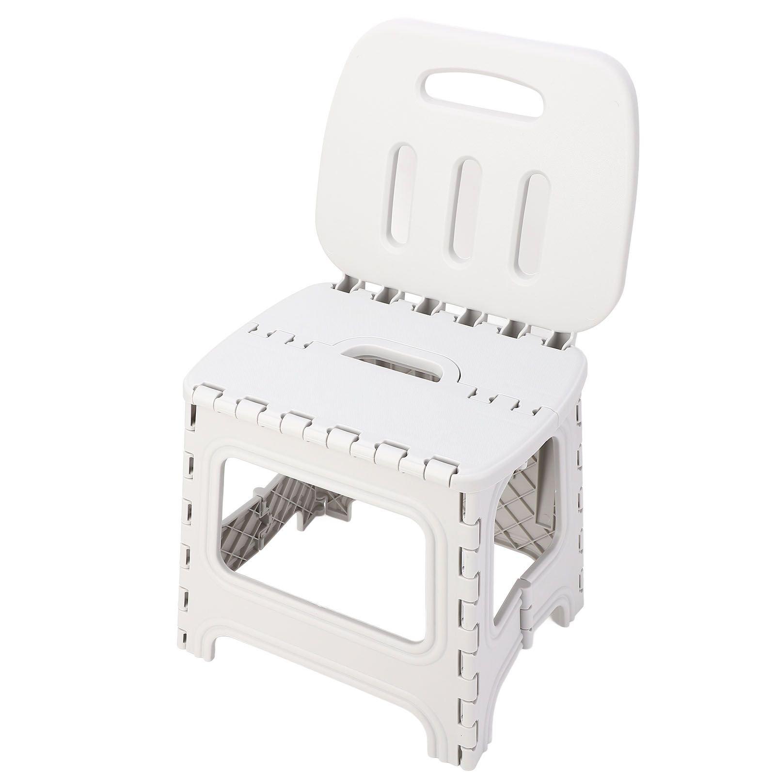 Folding Step Stool PP Thickened Portable Small Kids Step Stool with Handle for view 6