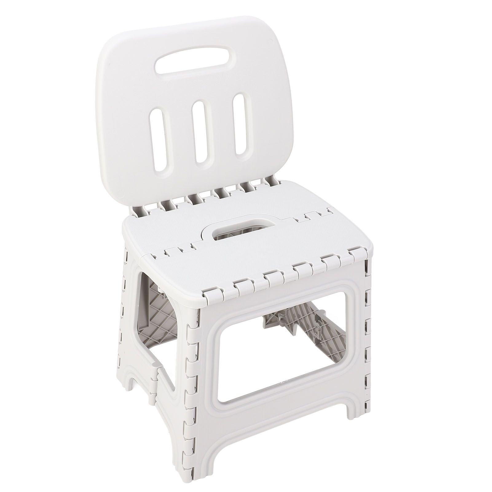 Folding Step Stool PP Thickened Portable Small Kids Step Stool with Handle for view 8