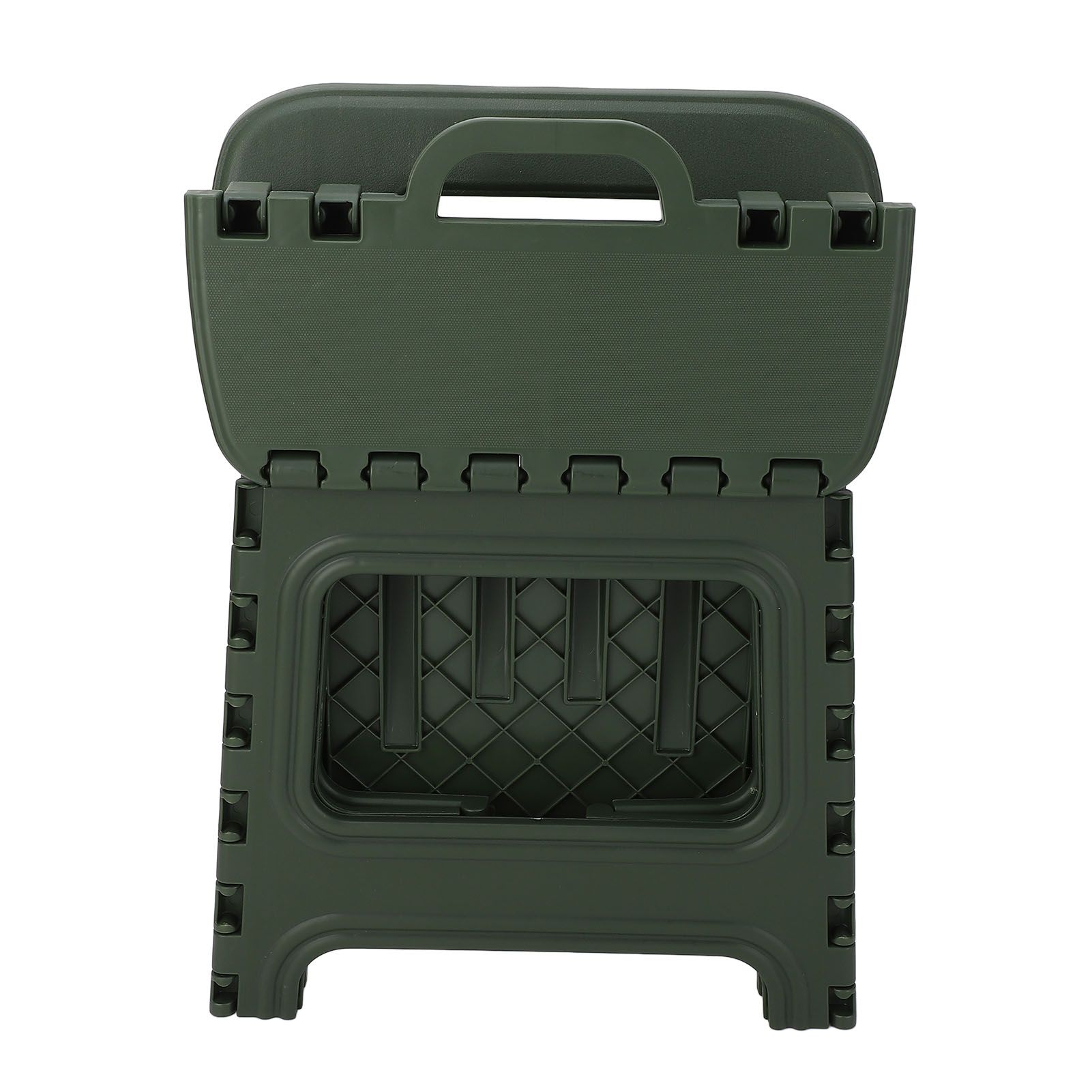 Folding Step Stool PP Thickened Portable Small Kids Step Stool with Handle for view 3