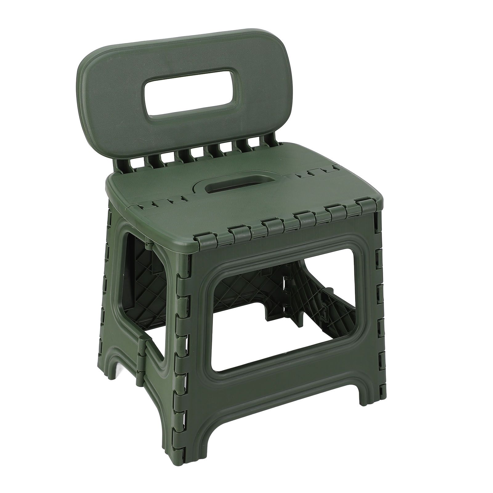 Folding Step Stool PP Thickened Portable Small Kids Step Stool with Handle for view 10