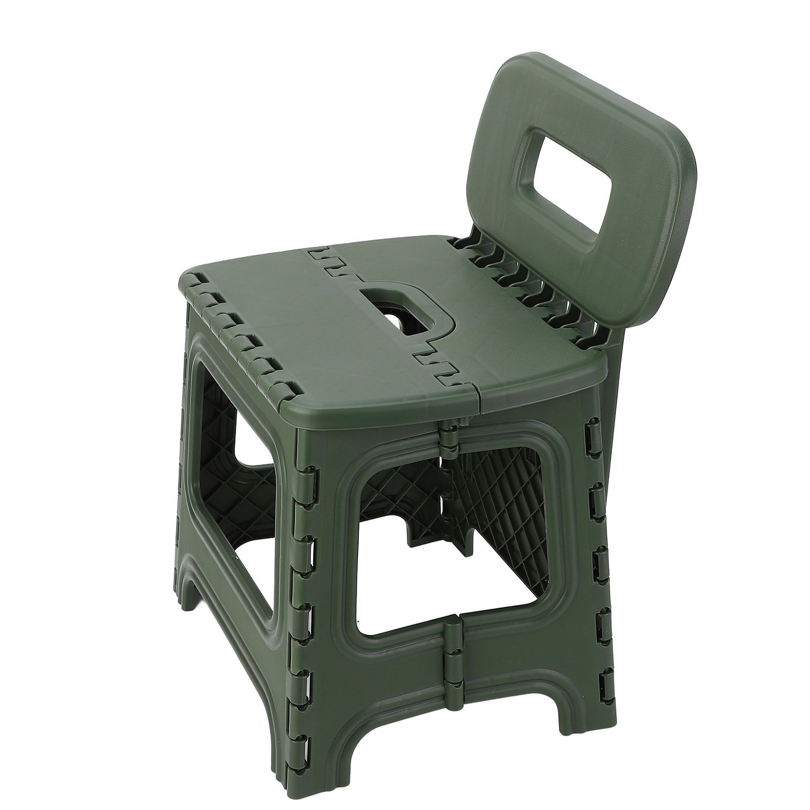 Folding Step Stool PP Thickened Portable Small Kids Step Stool with Handle for view 11