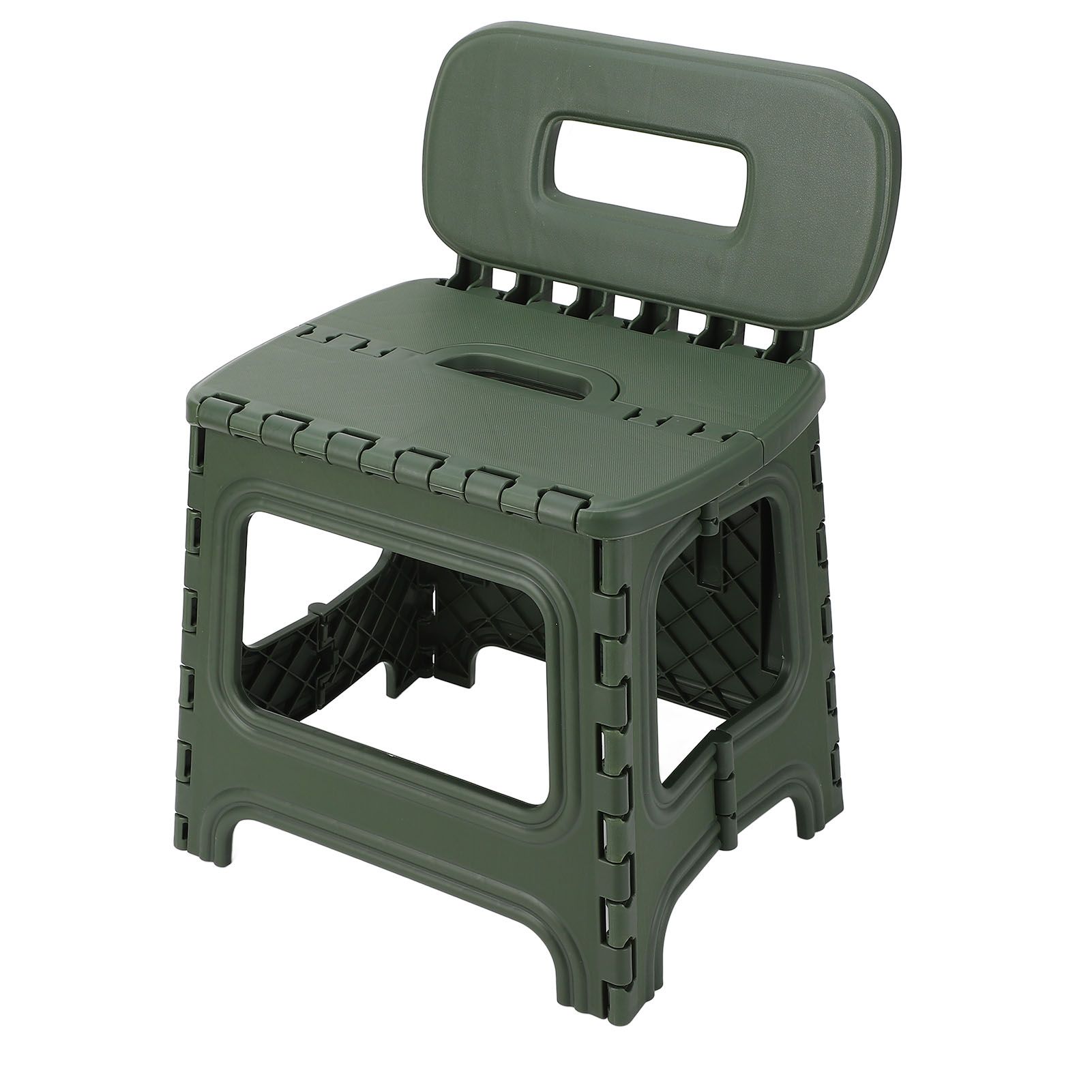Folding Step Stool PP Thickened Portable Small Kids Step Stool with Handle for view 12