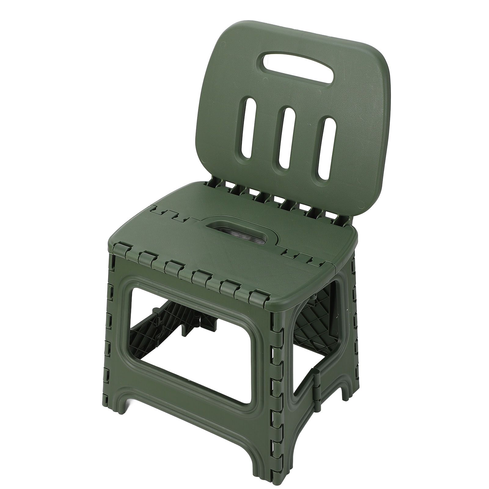 Folding Step Stool PP Thickened Portable Small Kids Step Stool with Handle for view 6