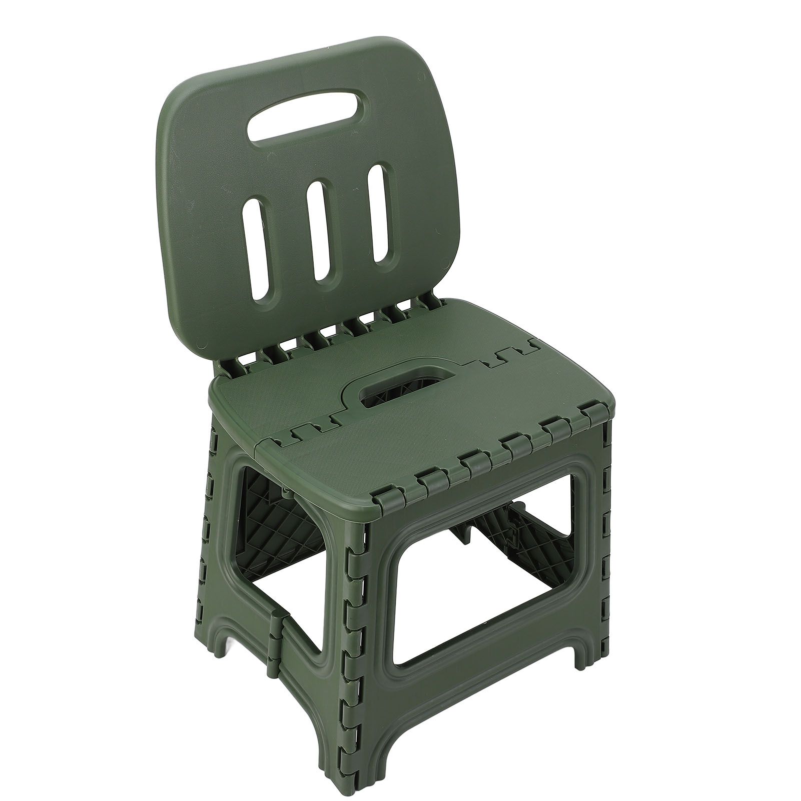 Folding Step Stool PP Thickened Portable Small Kids Step Stool with Handle for view 8