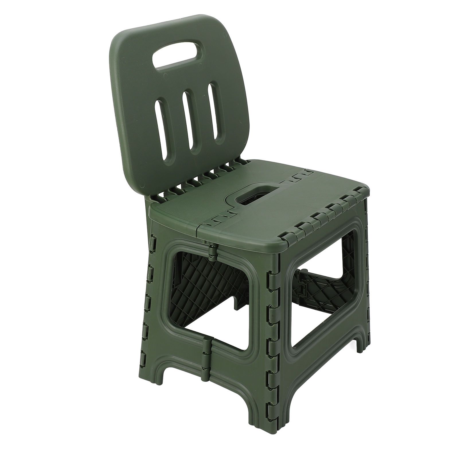 Folding Step Stool PP Thickened Portable Small Kids Step Stool with Handle for view 9