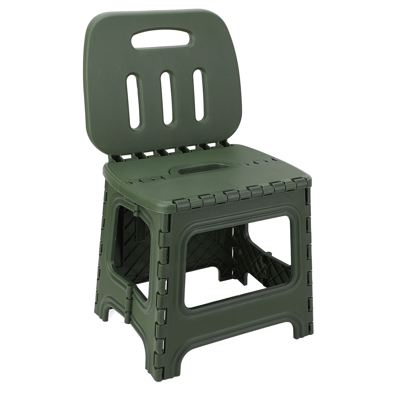 Folding Step Stool PP Thickened Portable Small Kids Step Stool with Handle for view 10