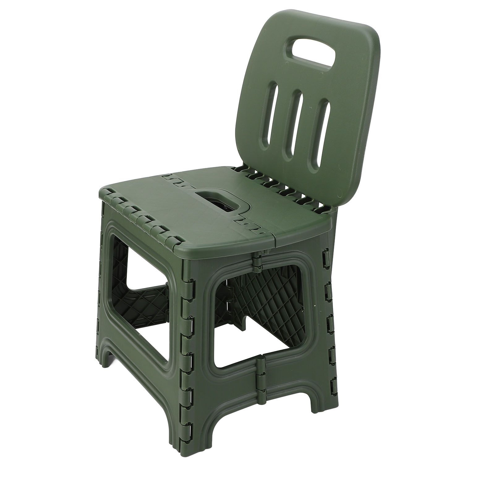 Folding Step Stool PP Thickened Portable Small Kids Step Stool with Handle for view 11