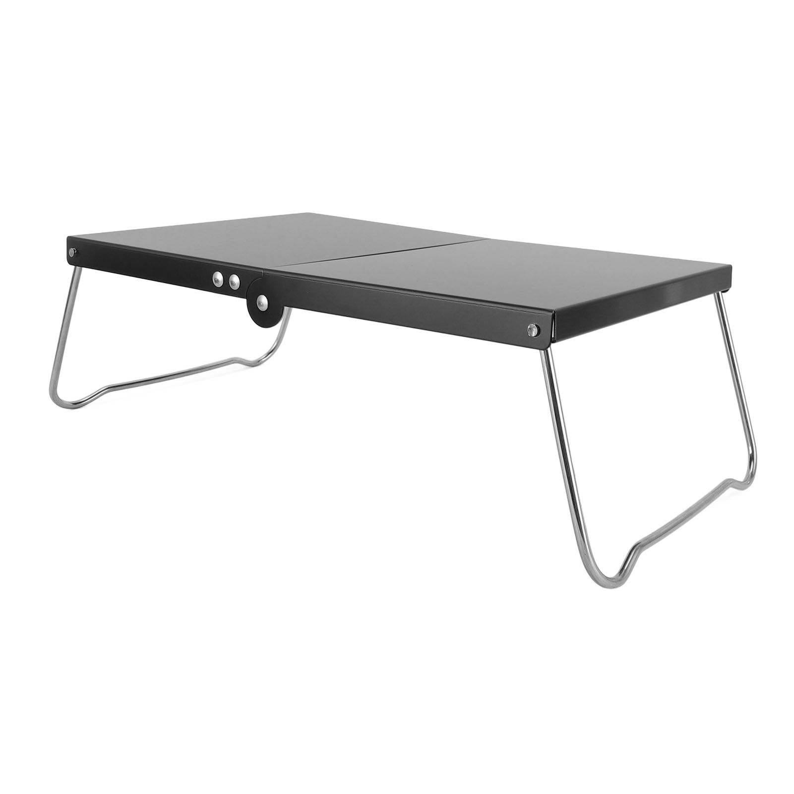Folding Camping Table Stainless Steel Portable Mini Beach Table Camping Side view 11