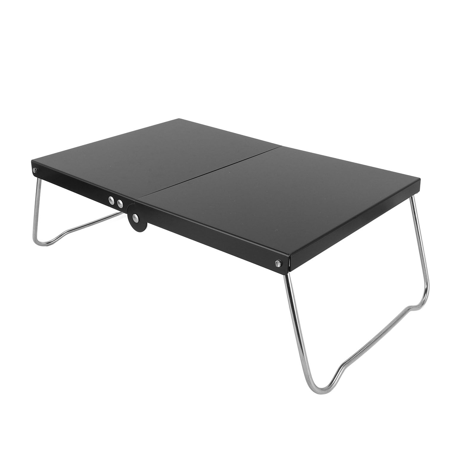 Folding Camping Table Stainless Steel Portable Mini Beach Table Camping Side view 12