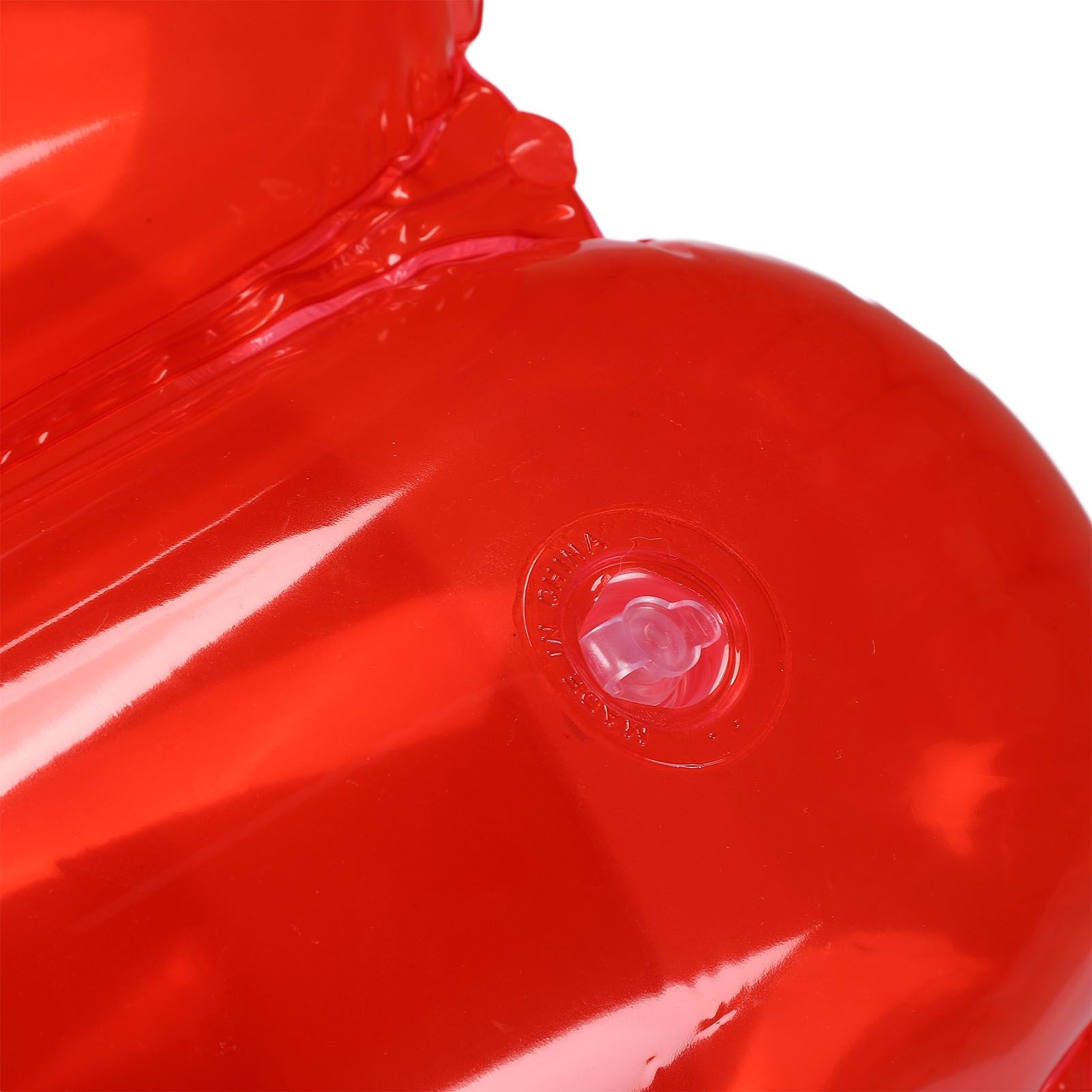 Inflatable Sofa Chair Portable Outdoor Blow Up Couch Seat Transparent Candy view 2