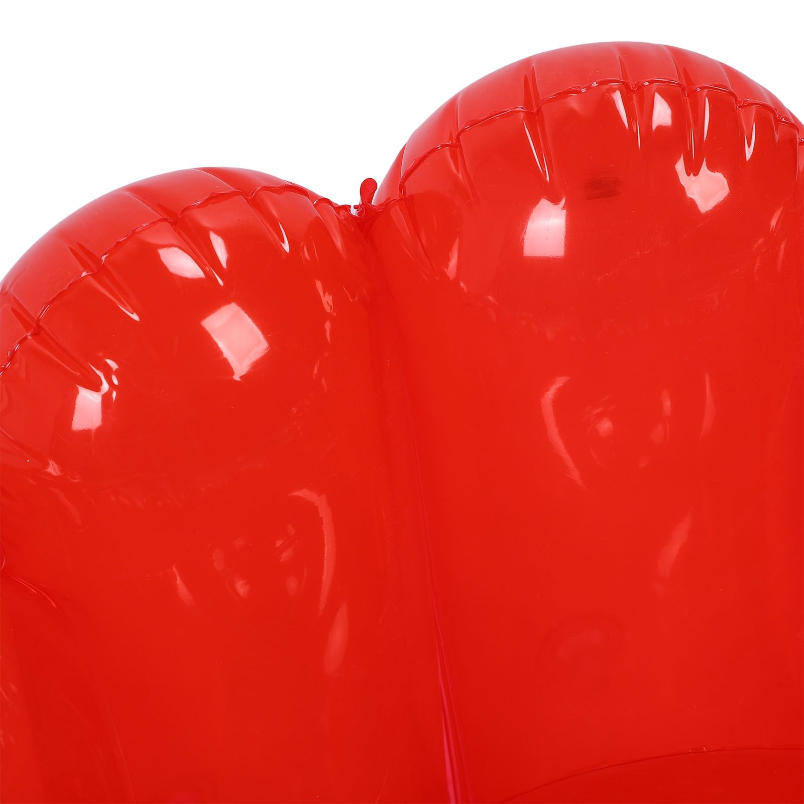 Inflatable Sofa Chair Portable Outdoor Blow Up Couch Seat Transparent Candy view 5