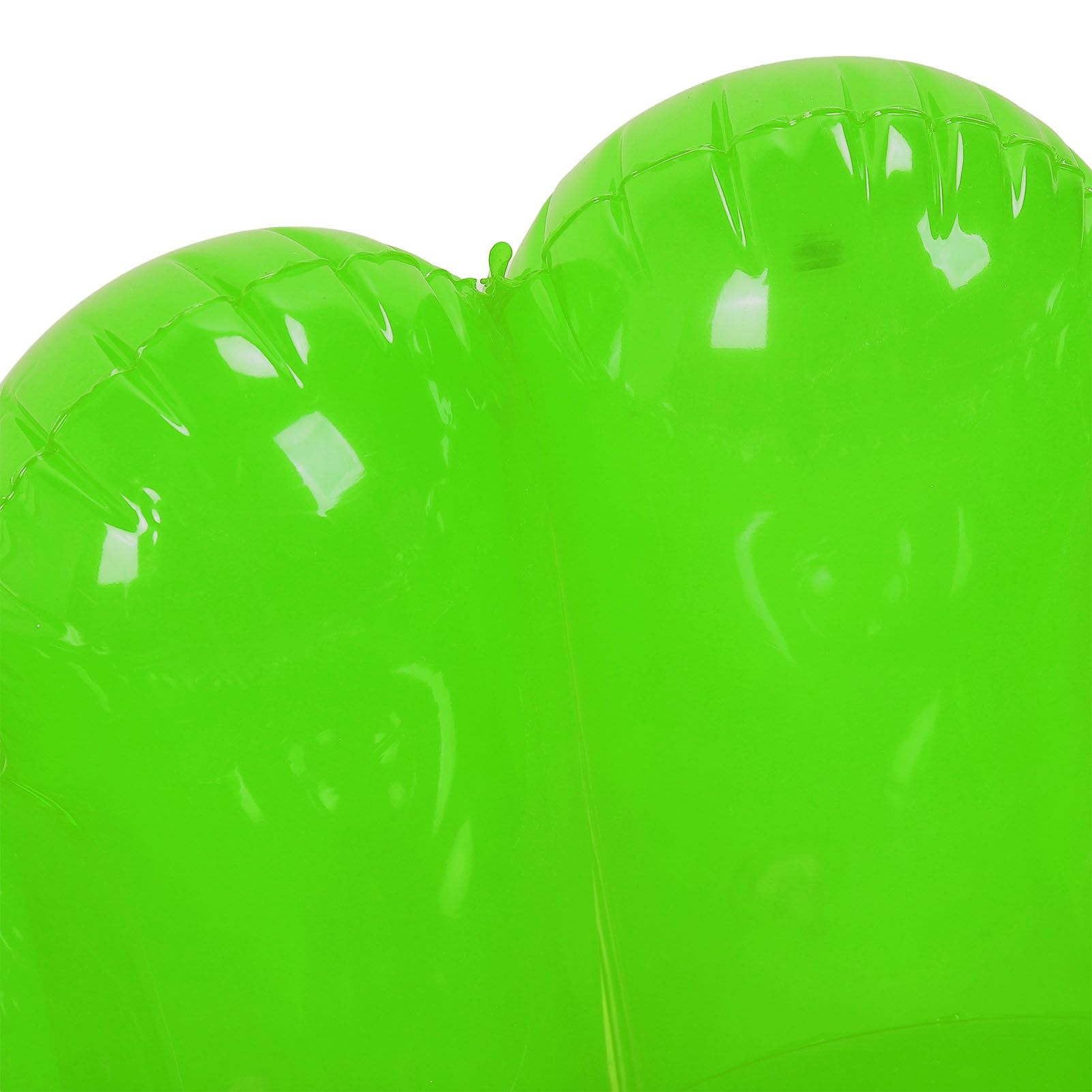 Inflatable Sofa Chair Portable Outdoor Blow Up Couch Seat Transparent Candy view 5