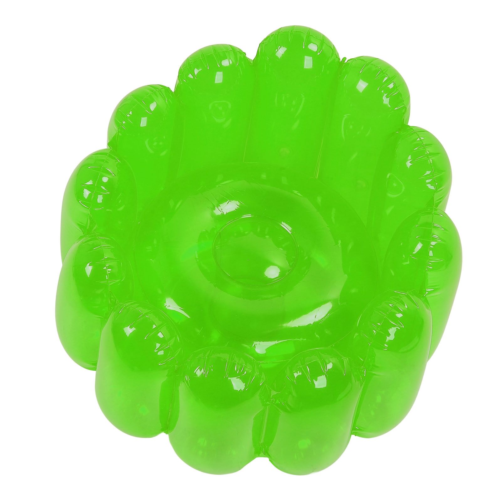 Inflatable Sofa Chair Portable Outdoor Blow Up Couch Seat Transparent Candy view 6