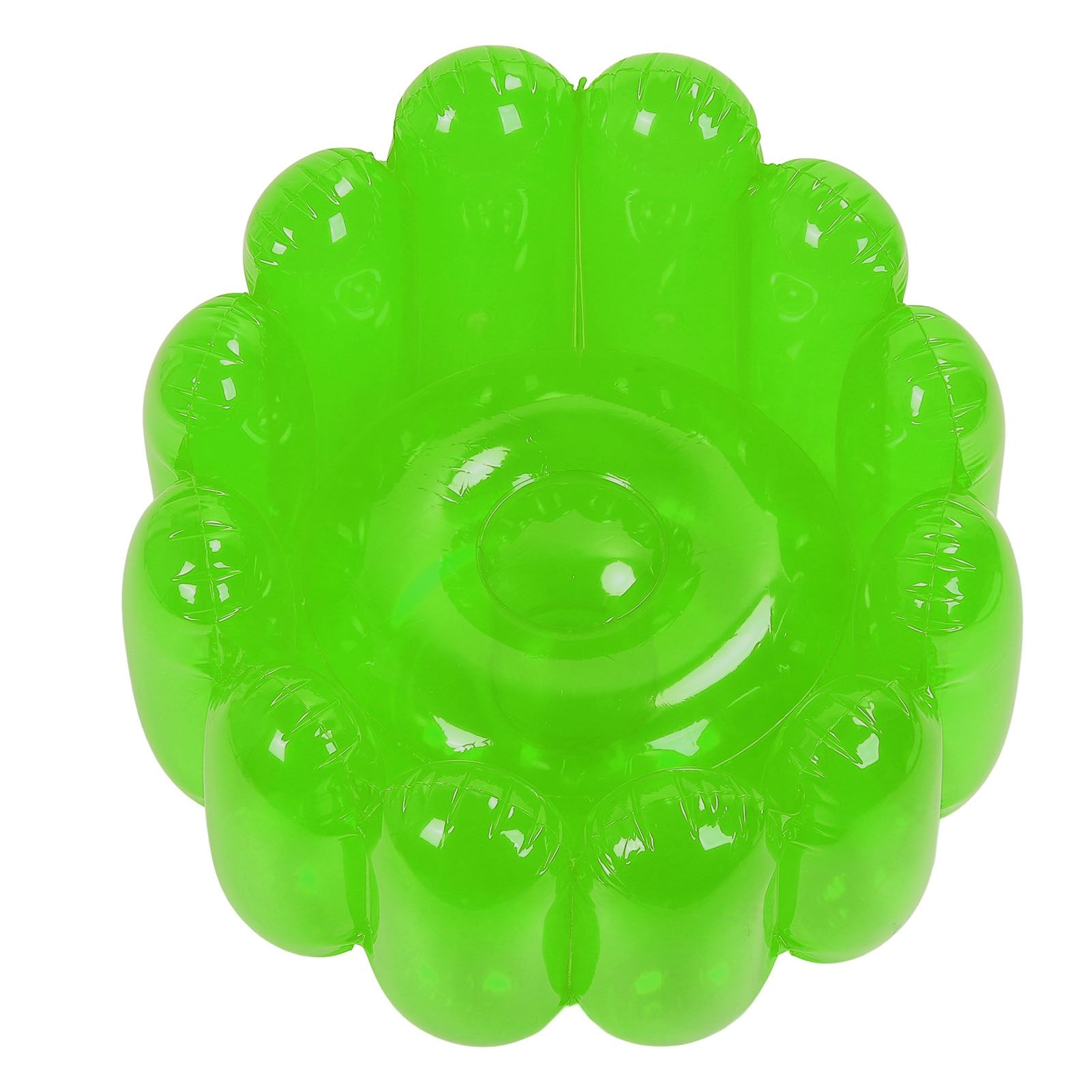 Inflatable Sofa Chair Portable Outdoor Blow Up Couch Seat Transparent Candy view 9
